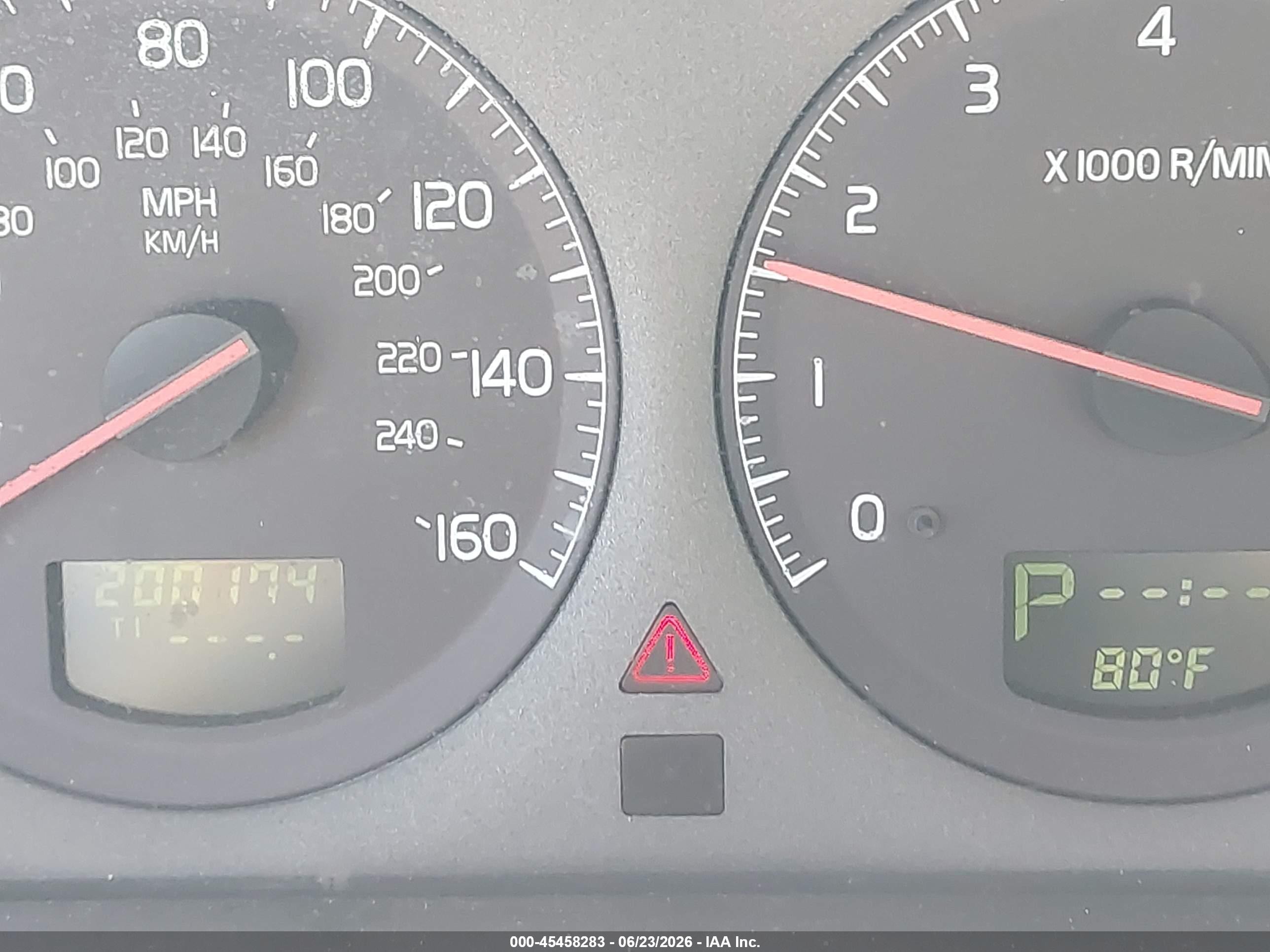 2003 Volvo S80 2.9 Black vin: YV1TS92D031314980
