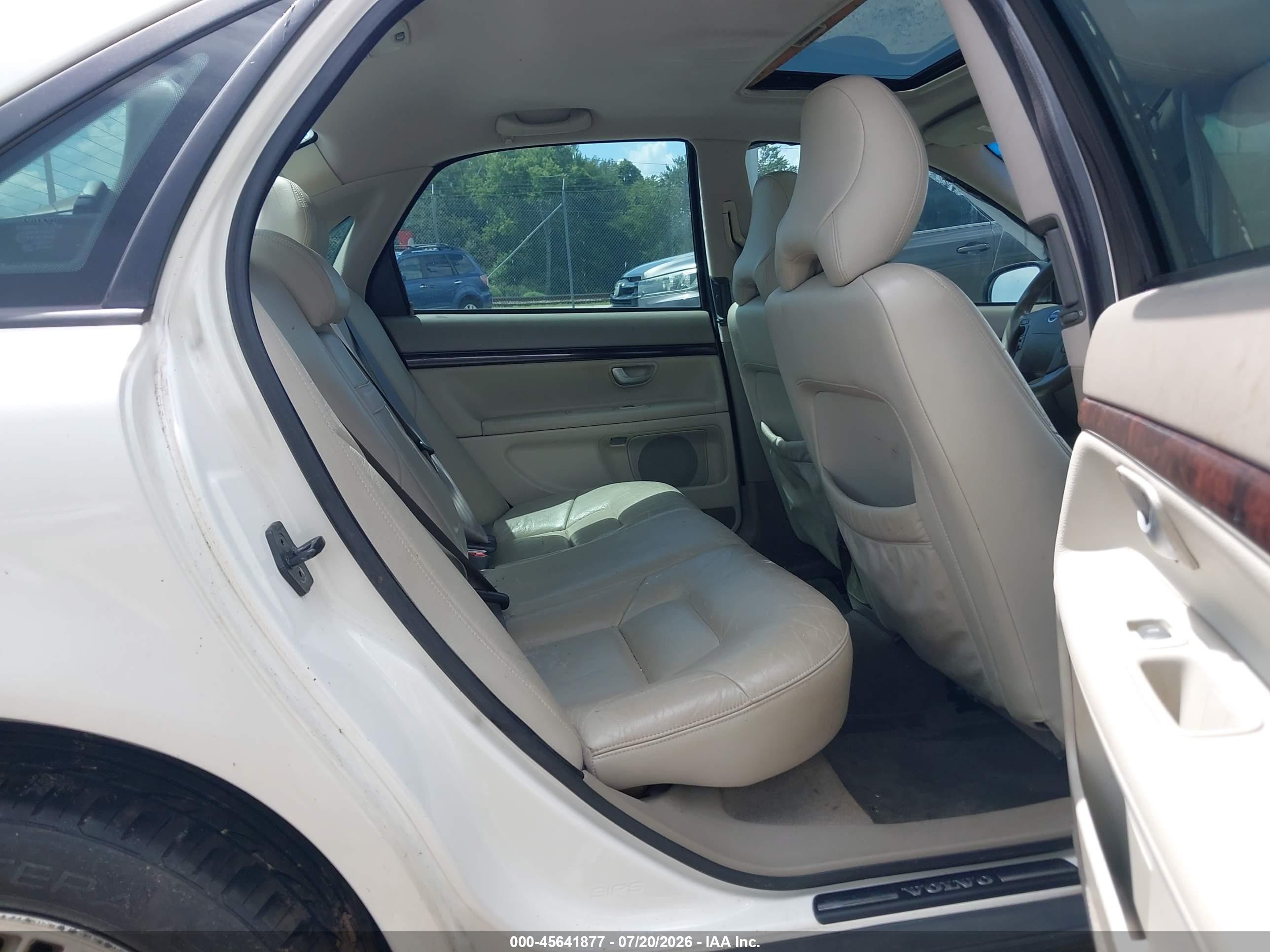 2003 Volvo S80 2.9l Белый vin: YV1TS92D331312897