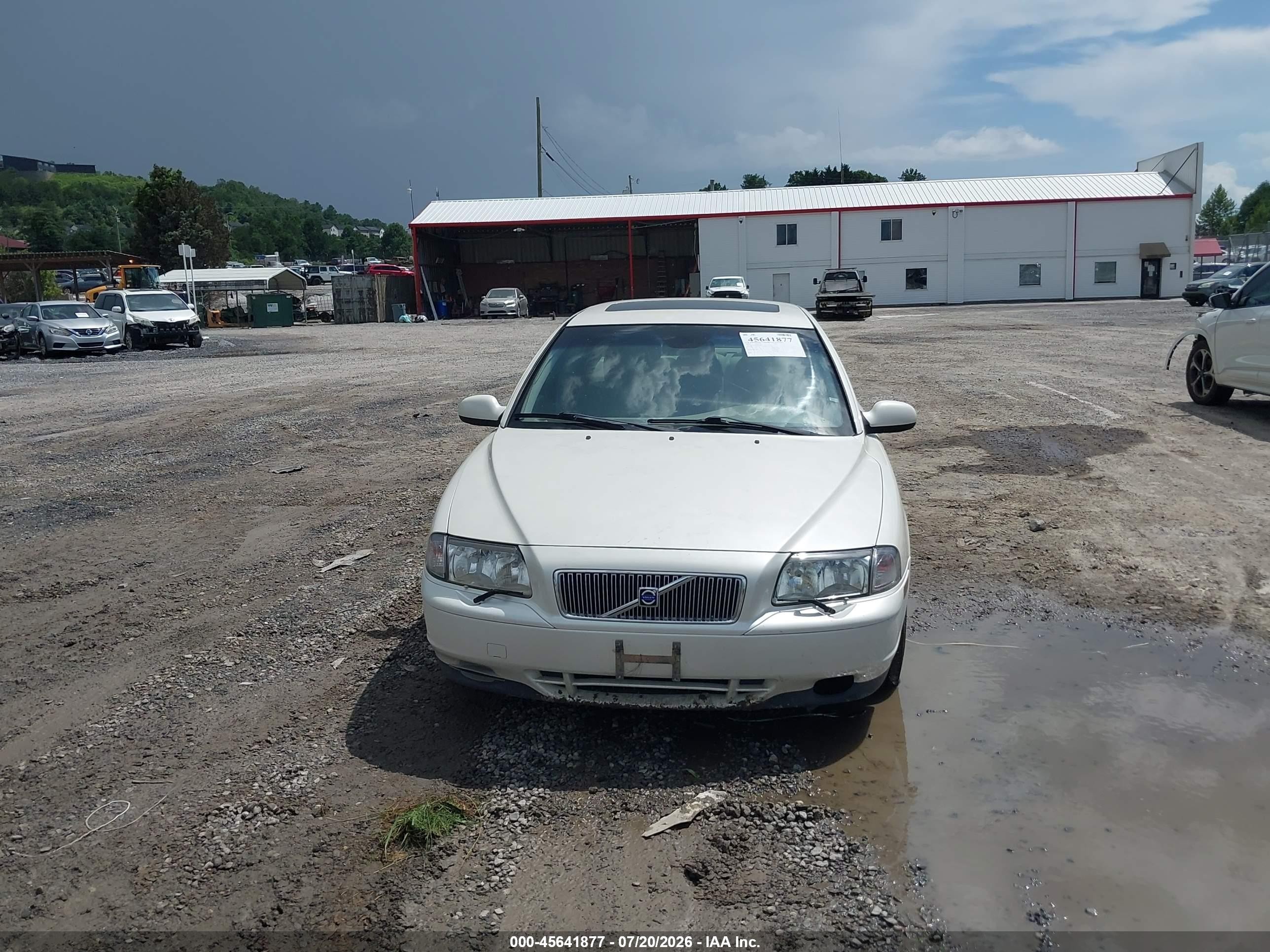 2003 Volvo S80 2.9l Белый vin: YV1TS92D331312897