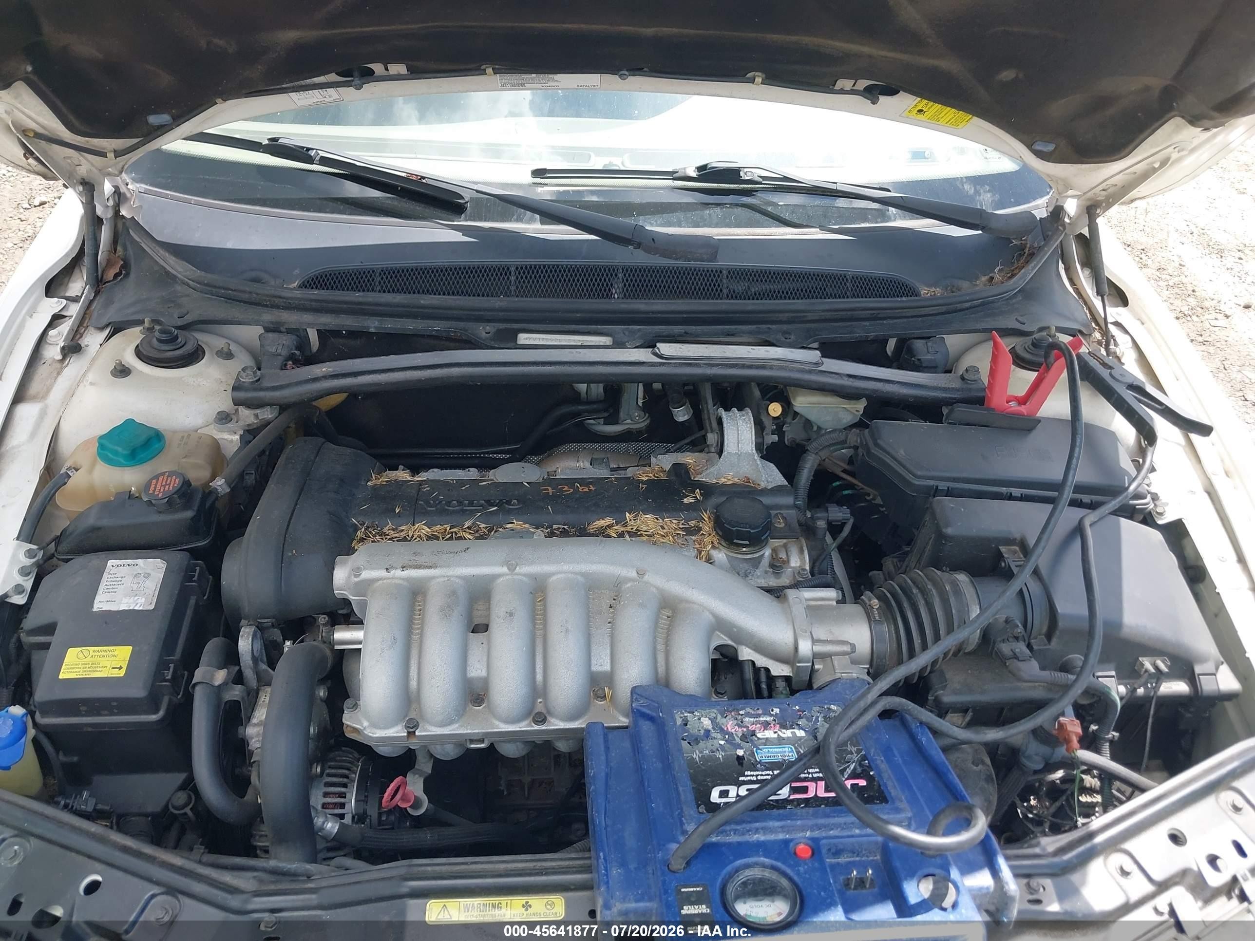 2003 Volvo S80 2.9l Белый vin: YV1TS92D331312897