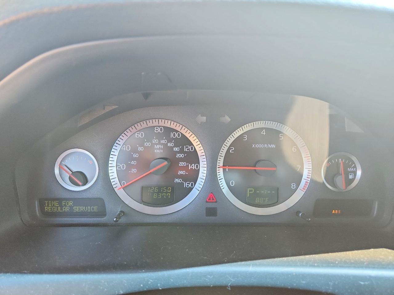 2004 Volvo S80 Silver vin: YV1TS92D341337638