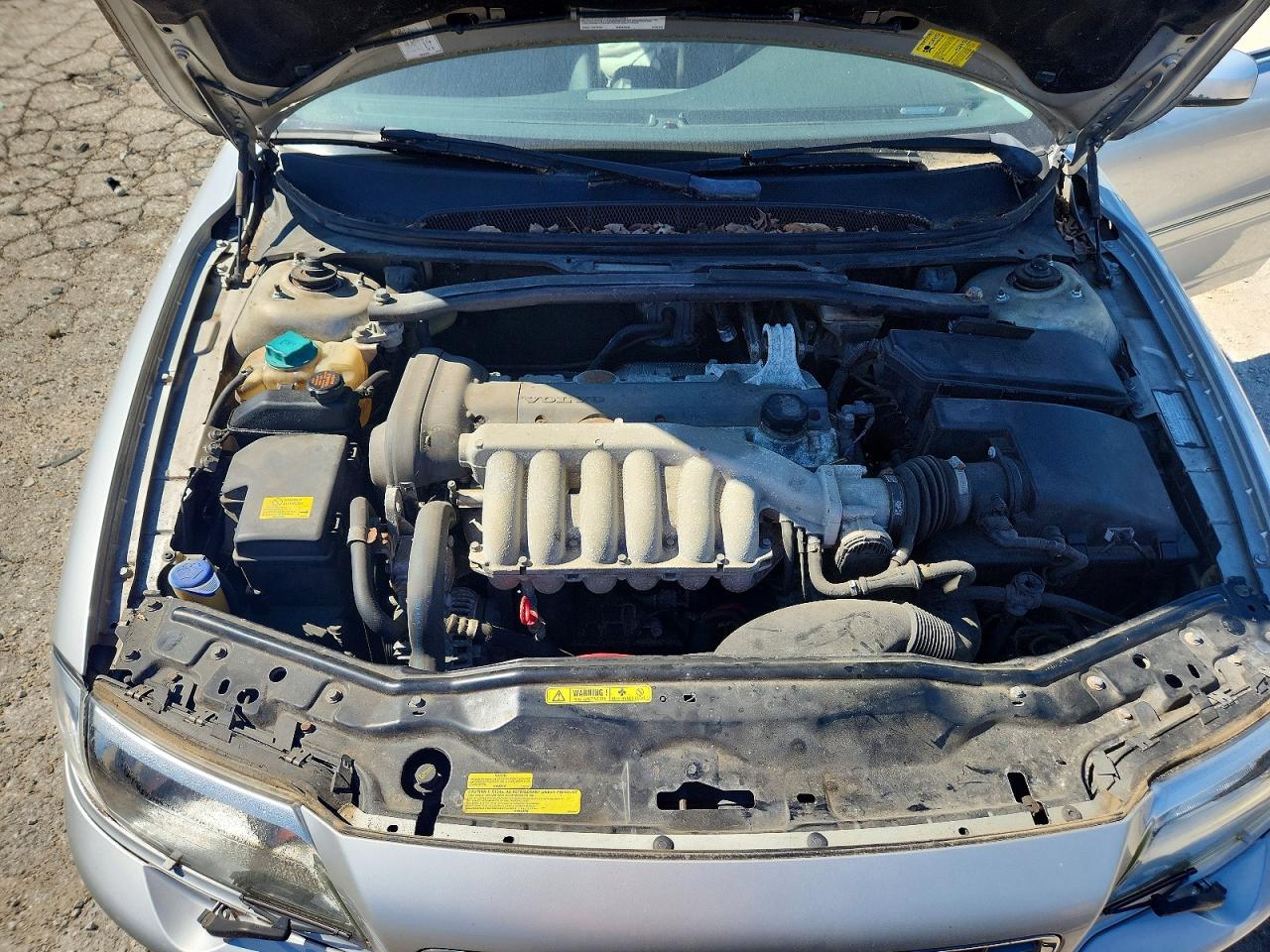 2004 Volvo S80 Silver vin: YV1TS92D341337638