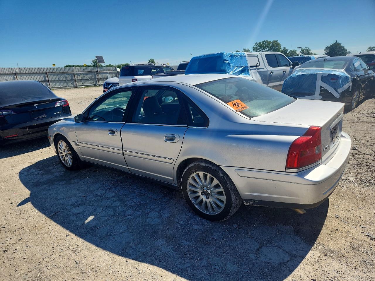 2004 Volvo S80 Silver vin: YV1TS92D341337638