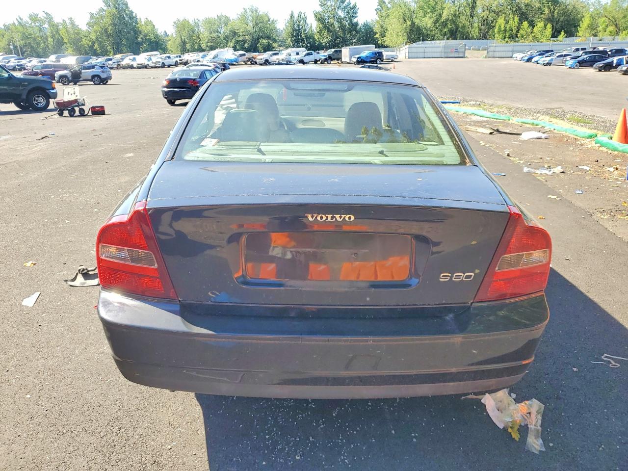 2003 Volvo S80 Black vin: YV1TS92D431317574