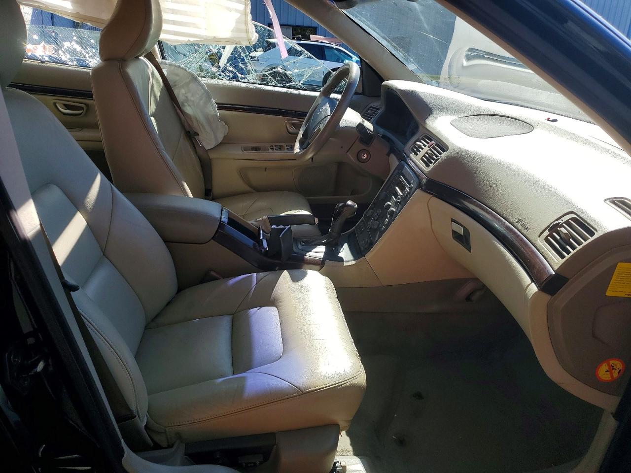 2003 Volvo S80 Black vin: YV1TS92D431317574