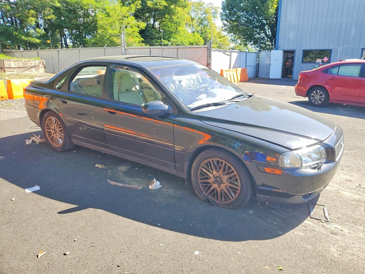 2003 Volvo S80 Black vin: YV1TS92D431317574