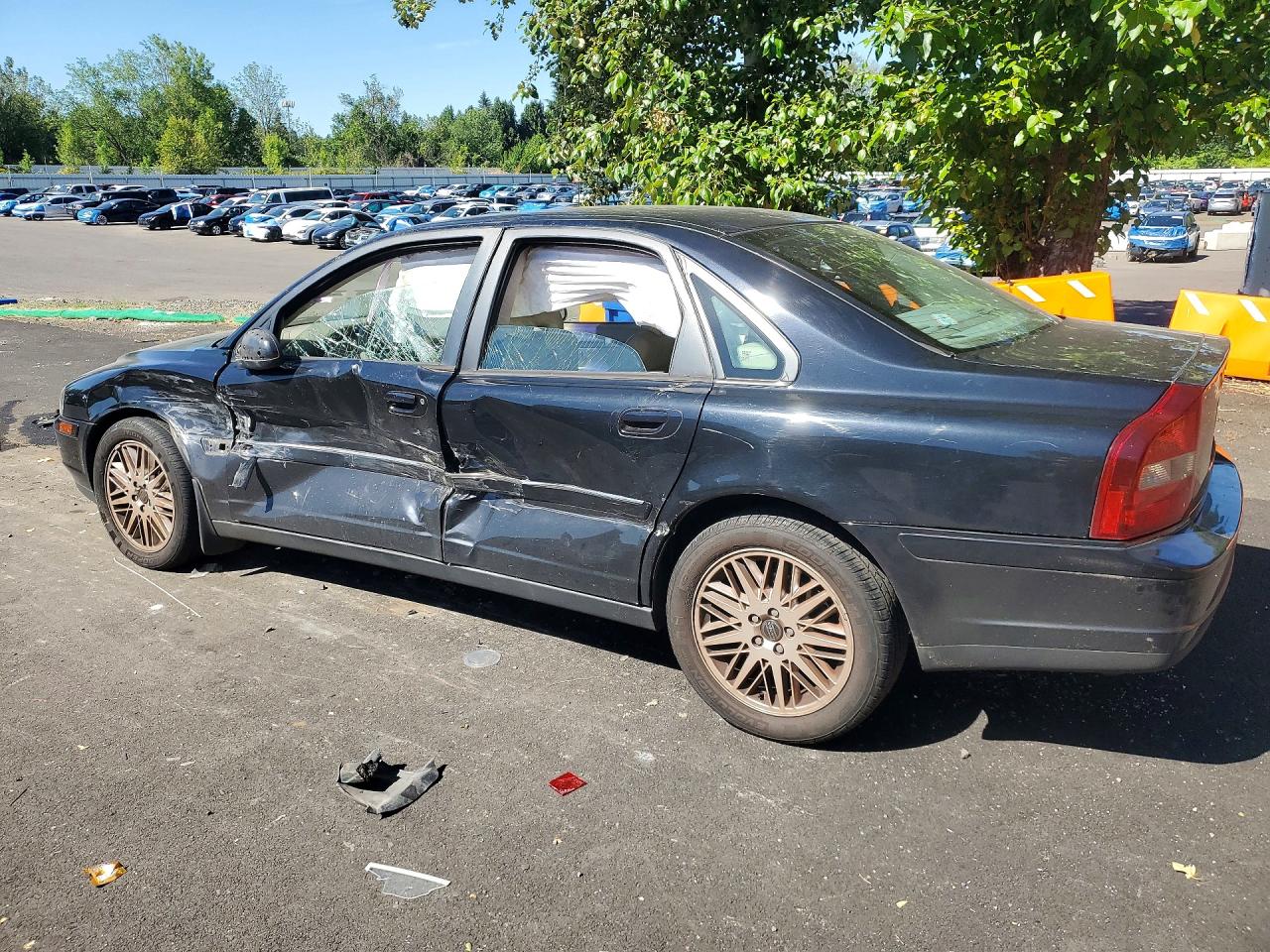2003 Volvo S80 Black vin: YV1TS92D431317574