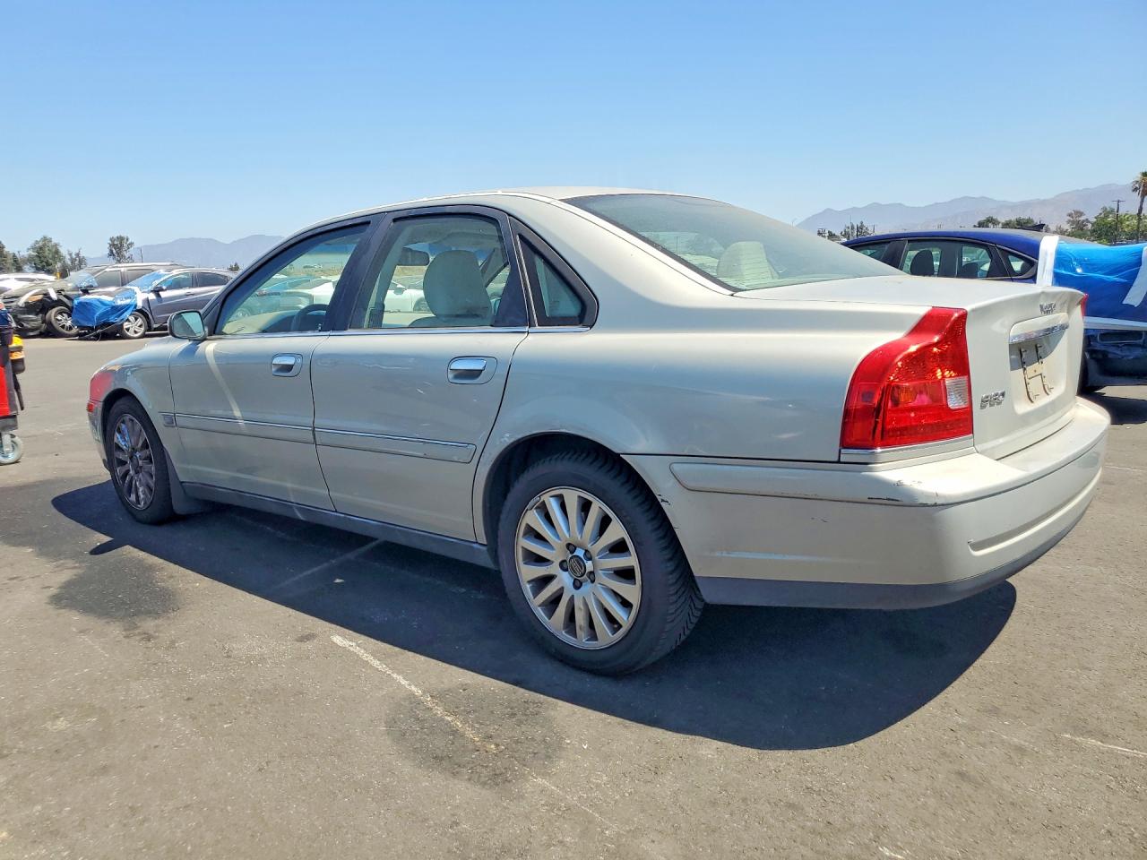 2004 Volvo S80 Silver vin: YV1TS92D441351578