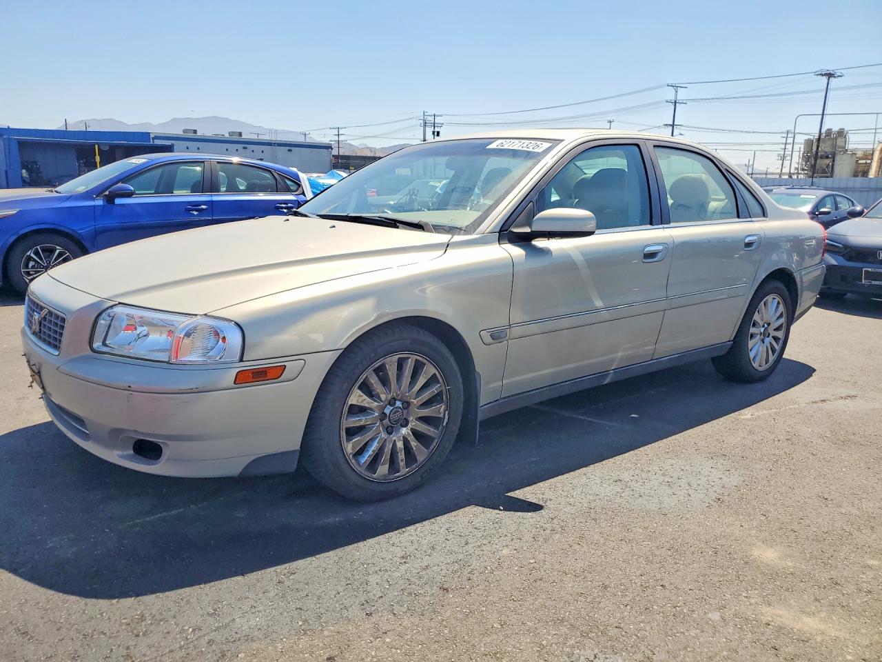 2004 Volvo S80 Silver vin: YV1TS92D441351578