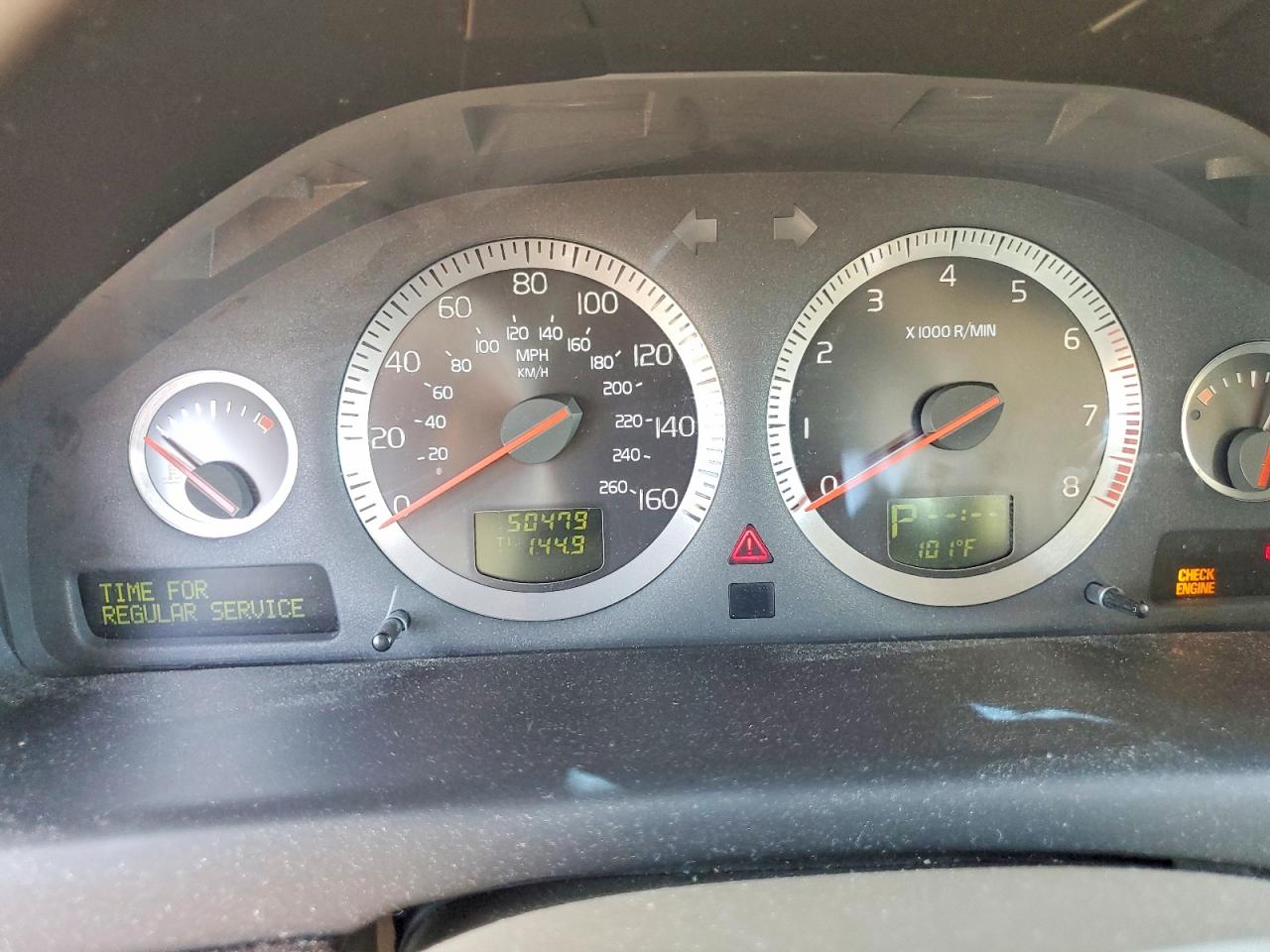 2004 Volvo S80 Silver vin: YV1TS92D441351578