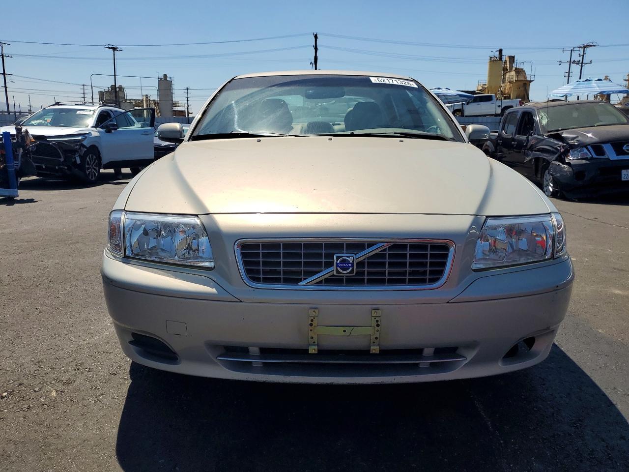 2004 Volvo S80 Silver vin: YV1TS92D441351578