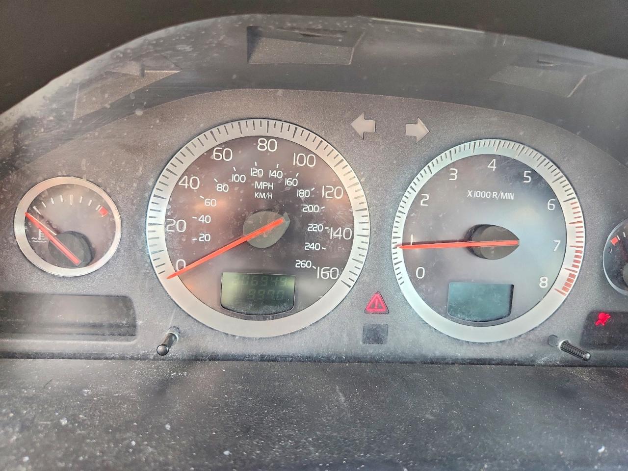 2004 Volvo S80 Silver vin: YV1TS92D441360278