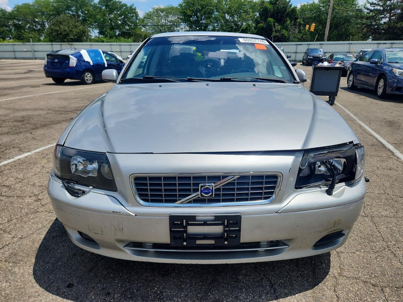 2004 Volvo S80 Silver vin: YV1TS92D441360278