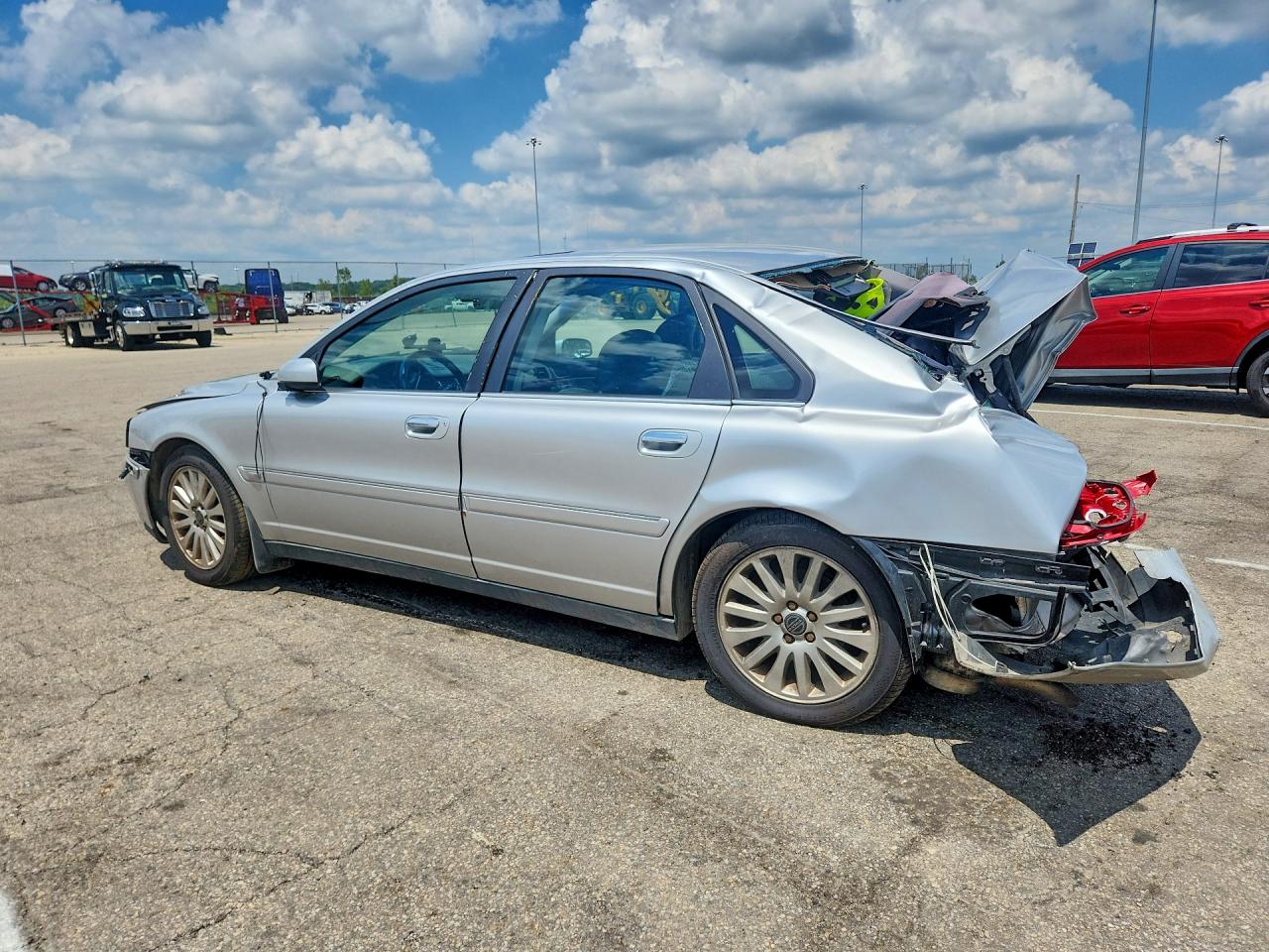 2004 Volvo S80 Silver vin: YV1TS92D441360278