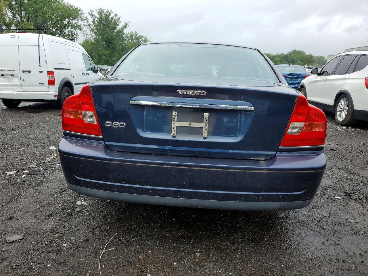 2004 Volvo S80 Blue vin: YV1TS92D941355268
