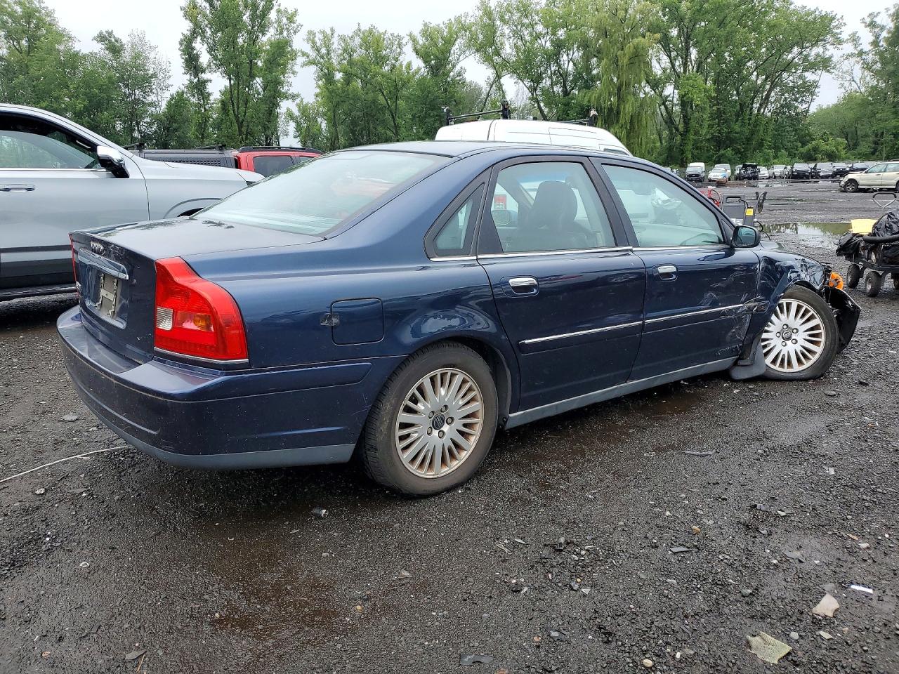 2004 Volvo S80 Blue vin: YV1TS92D941355268