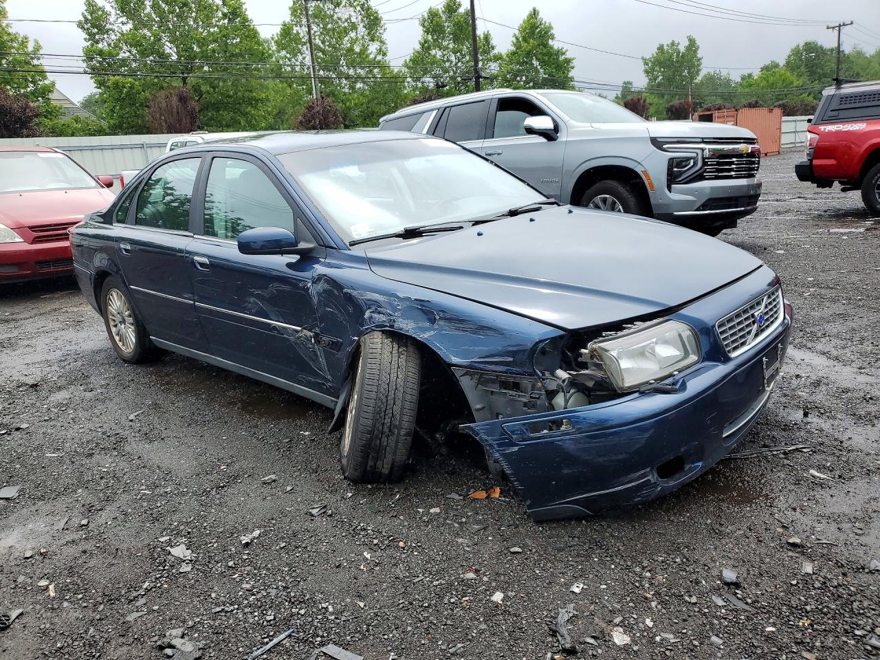 2004 Volvo S80 Blue vin: YV1TS92D941355268