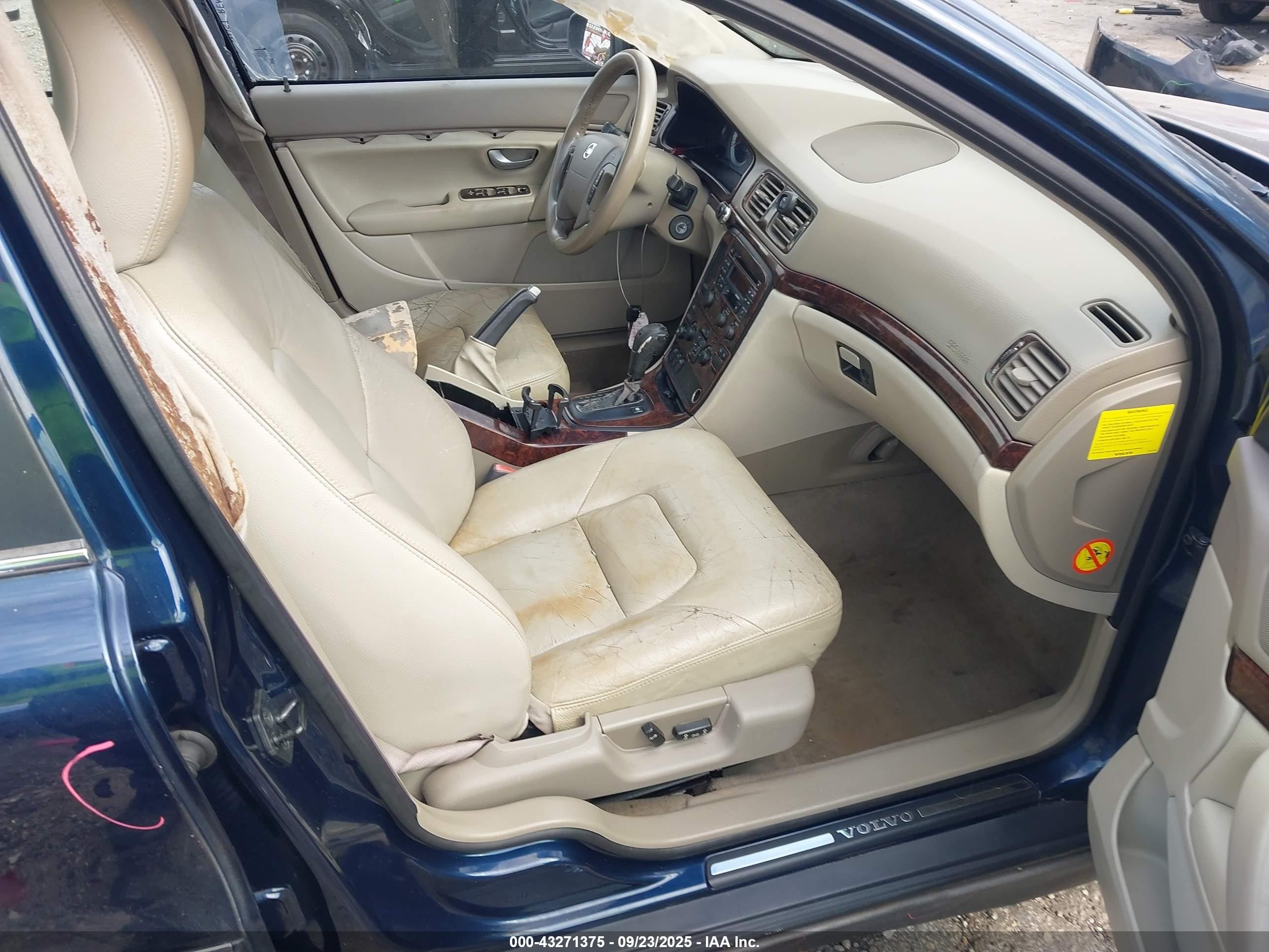 2004 Volvo S80 2.9 Dark Blue vin: YV1TS92DX41358406