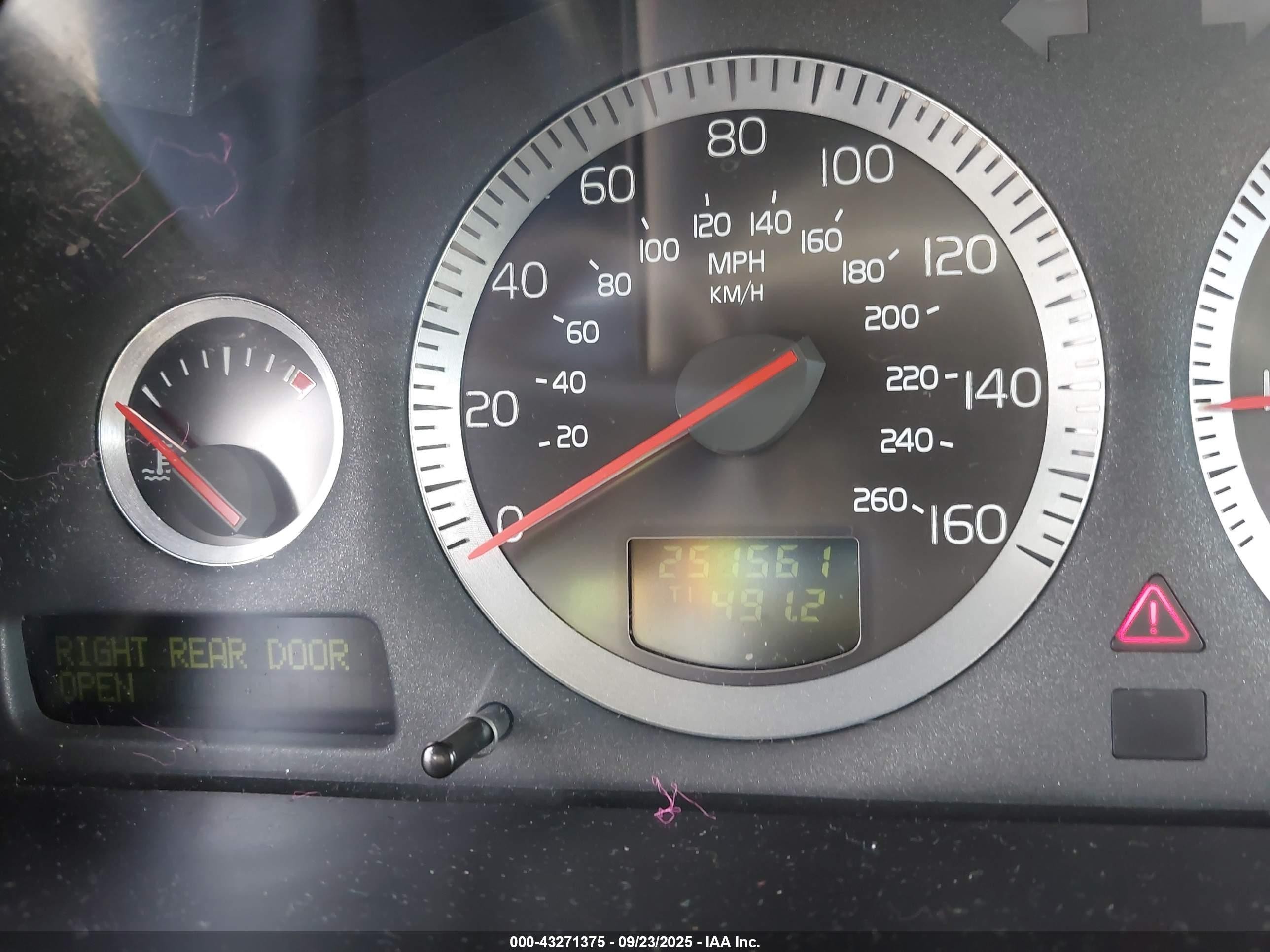 2004 Volvo S80 2.9 Dark Blue vin: YV1TS92DX41358406
