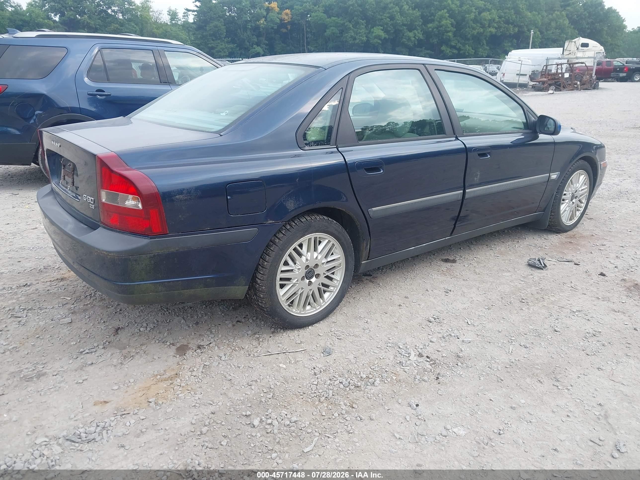 2001 Volvo S80 2.9 Blue vin: YV1TS94D311208985
