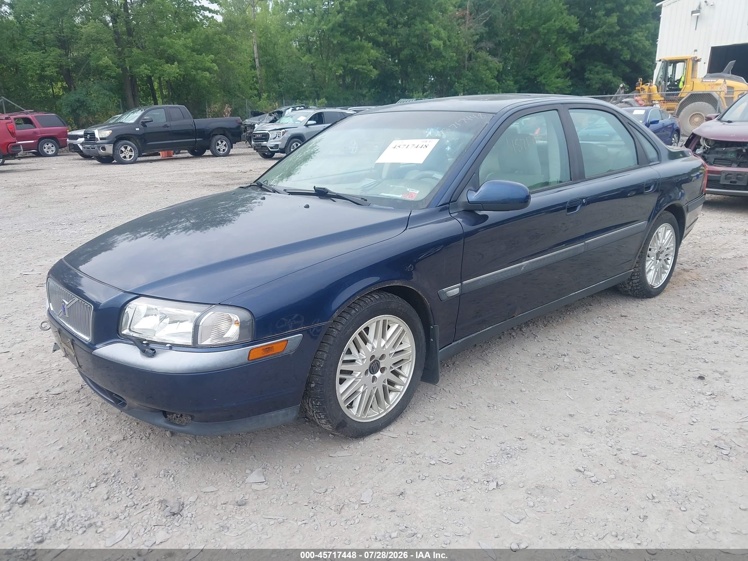 2001 Volvo S80 2.9 Blue vin: YV1TS94D311208985
