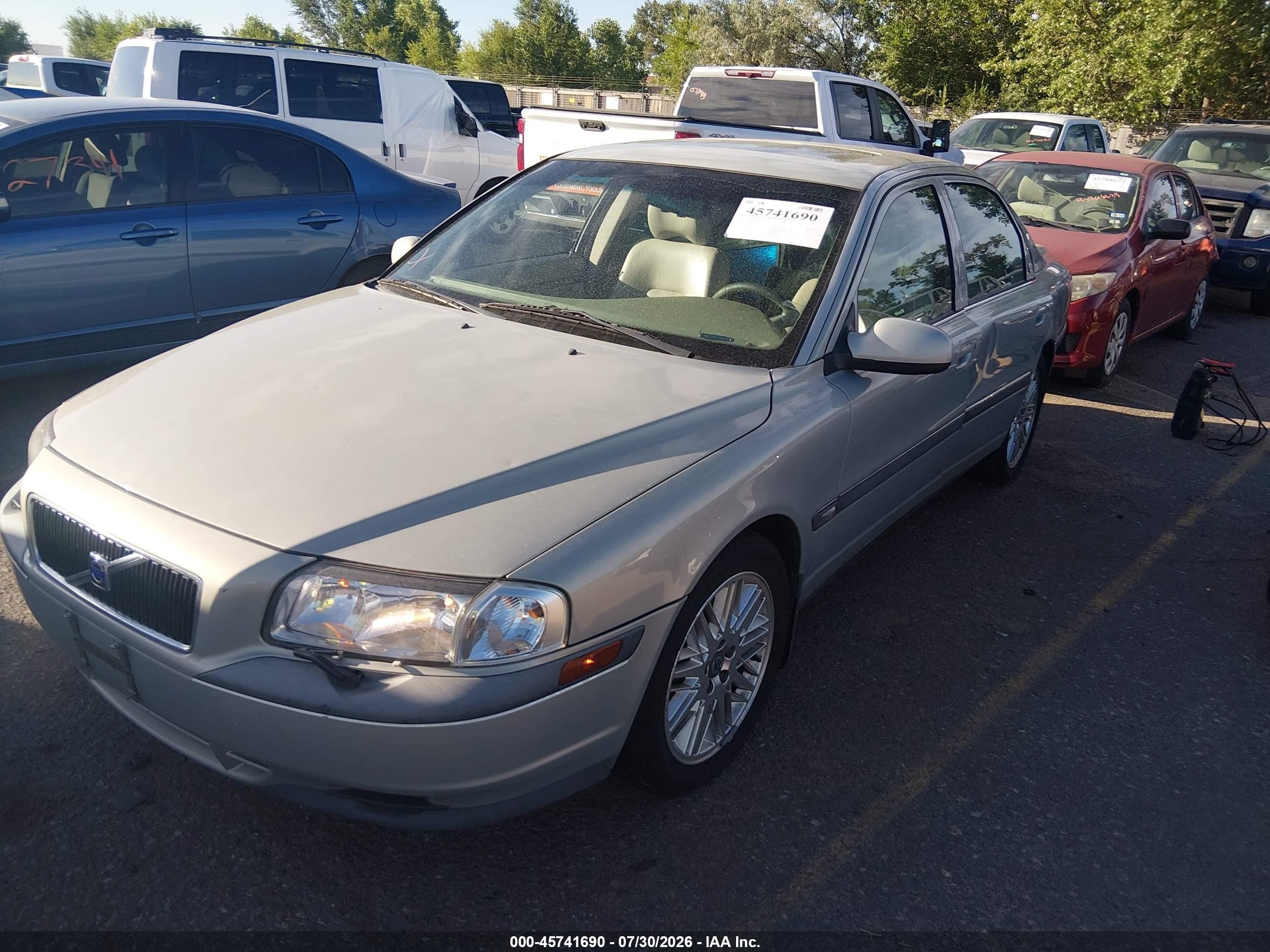 2001 Volvo S80 2.9 Золотой vin: YV1TS94D611162150