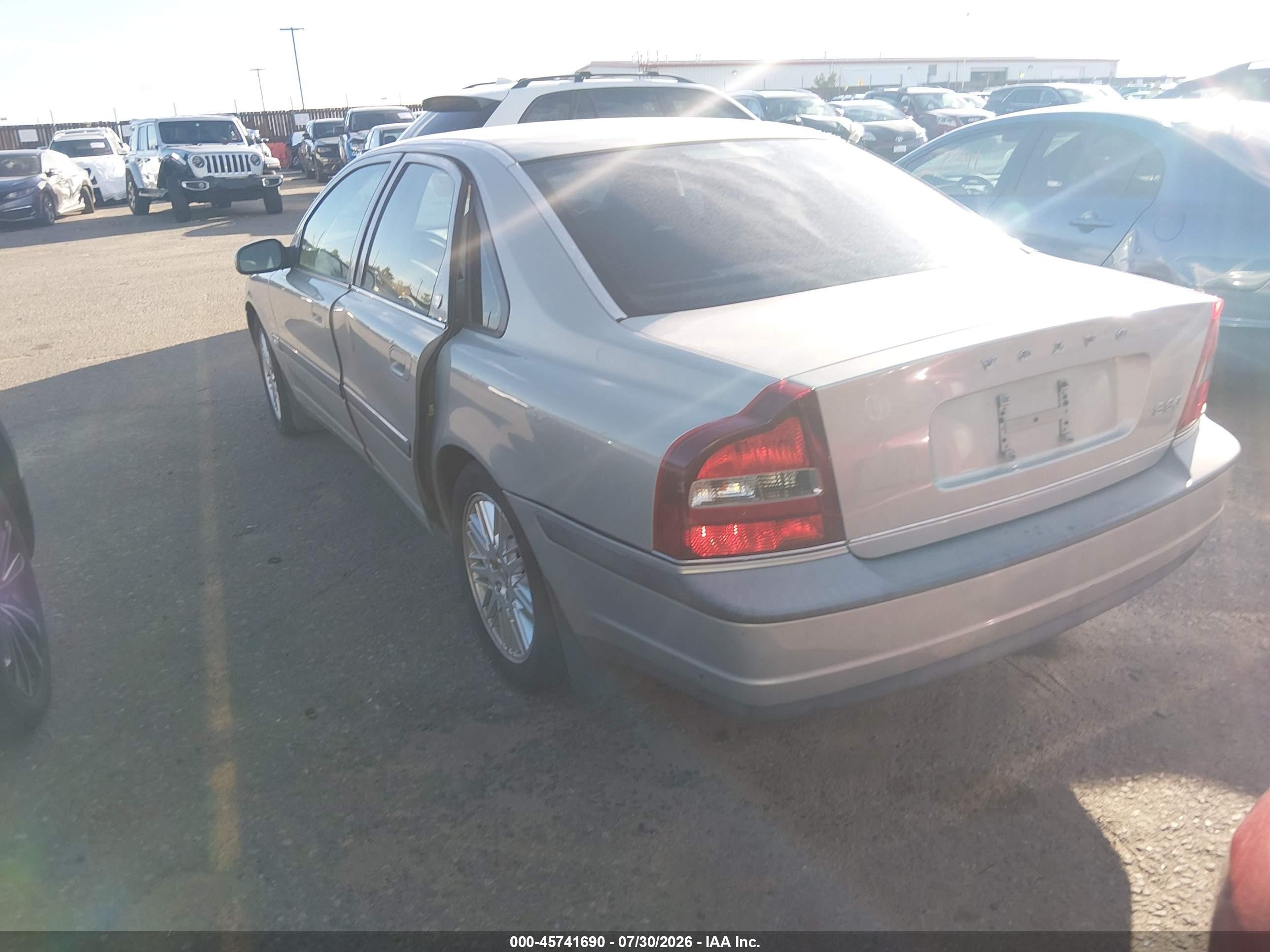 2001 Volvo S80 2.9 Золотой vin: YV1TS94D611162150