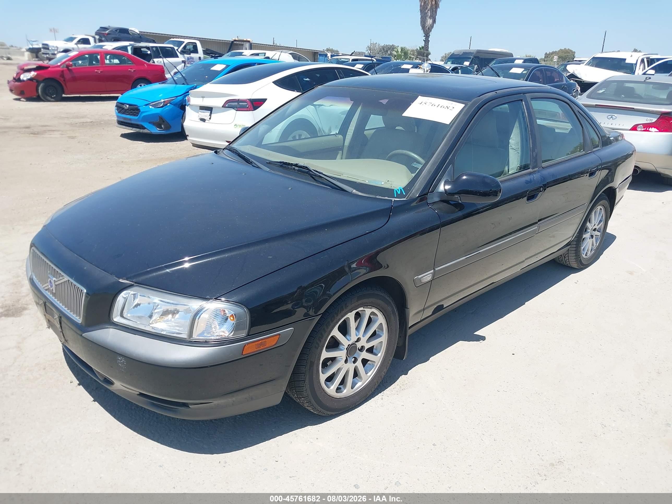 2000 Volvo S80 2.9 Black vin: YV1TS94D6Y1083426