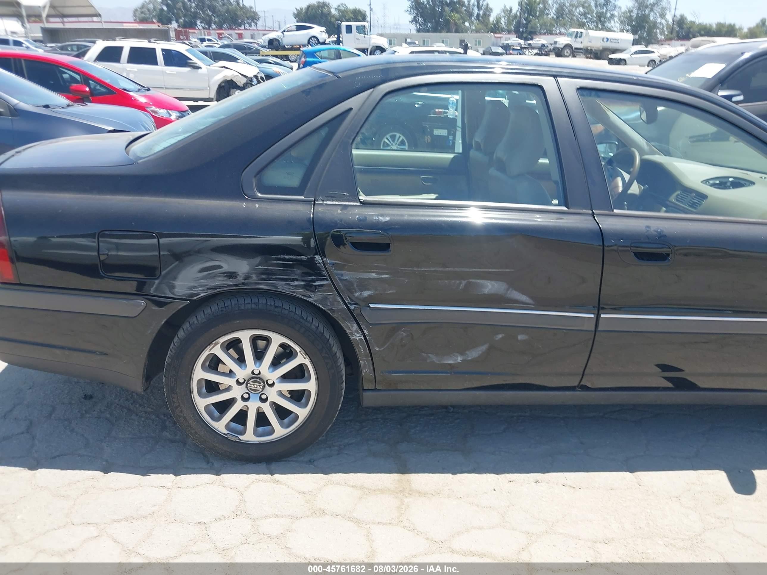 2000 Volvo S80 2.9 Black vin: YV1TS94D6Y1083426