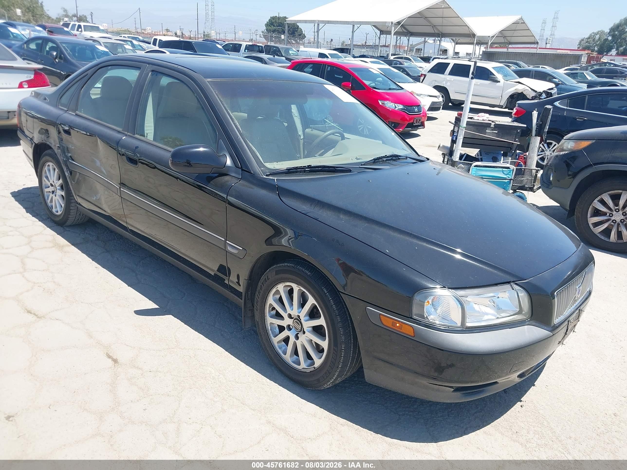 2000 Volvo S80 2.9 Black vin: YV1TS94D6Y1083426