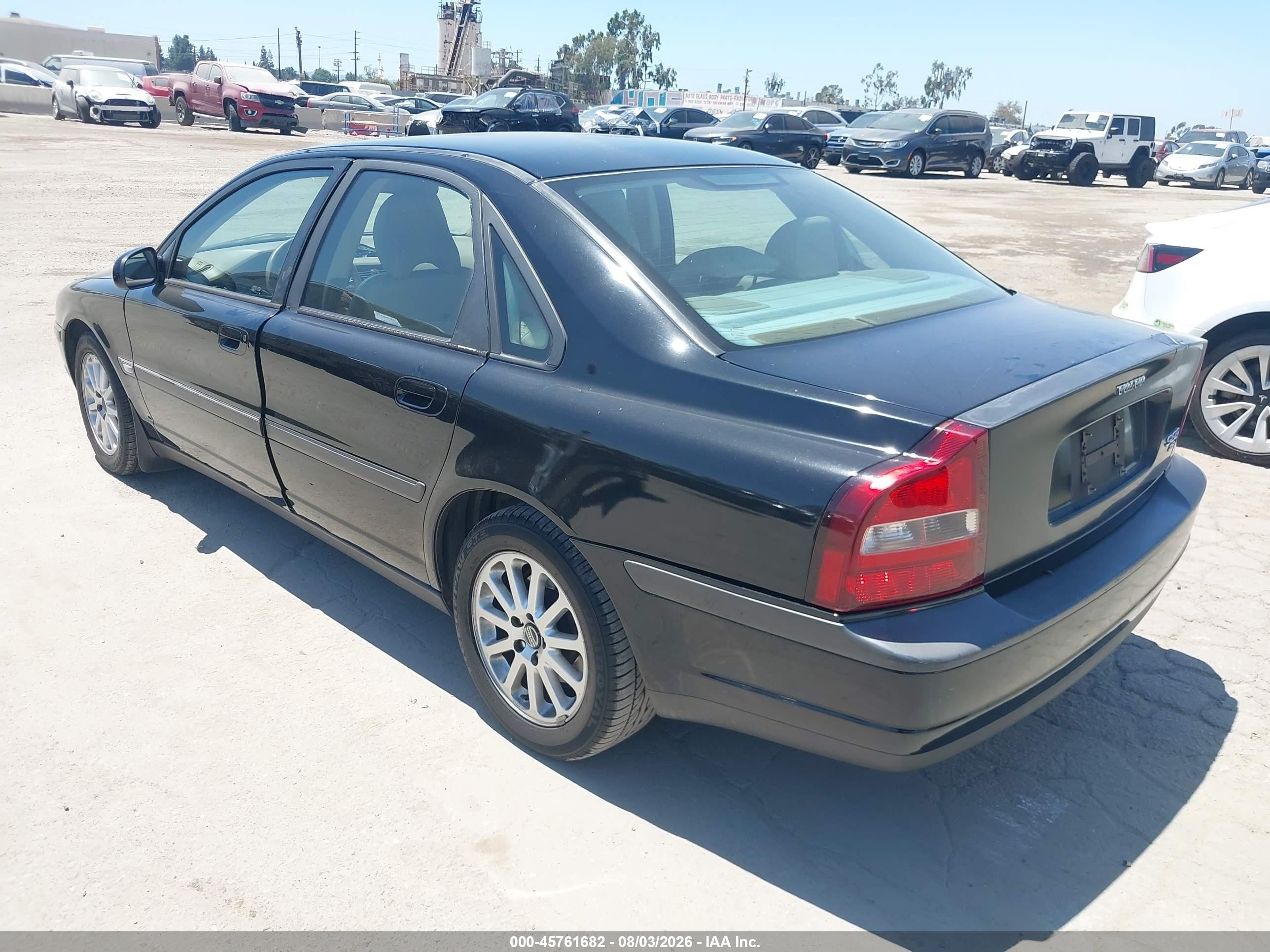 2000 Volvo S80 2.9 Black vin: YV1TS94D6Y1083426