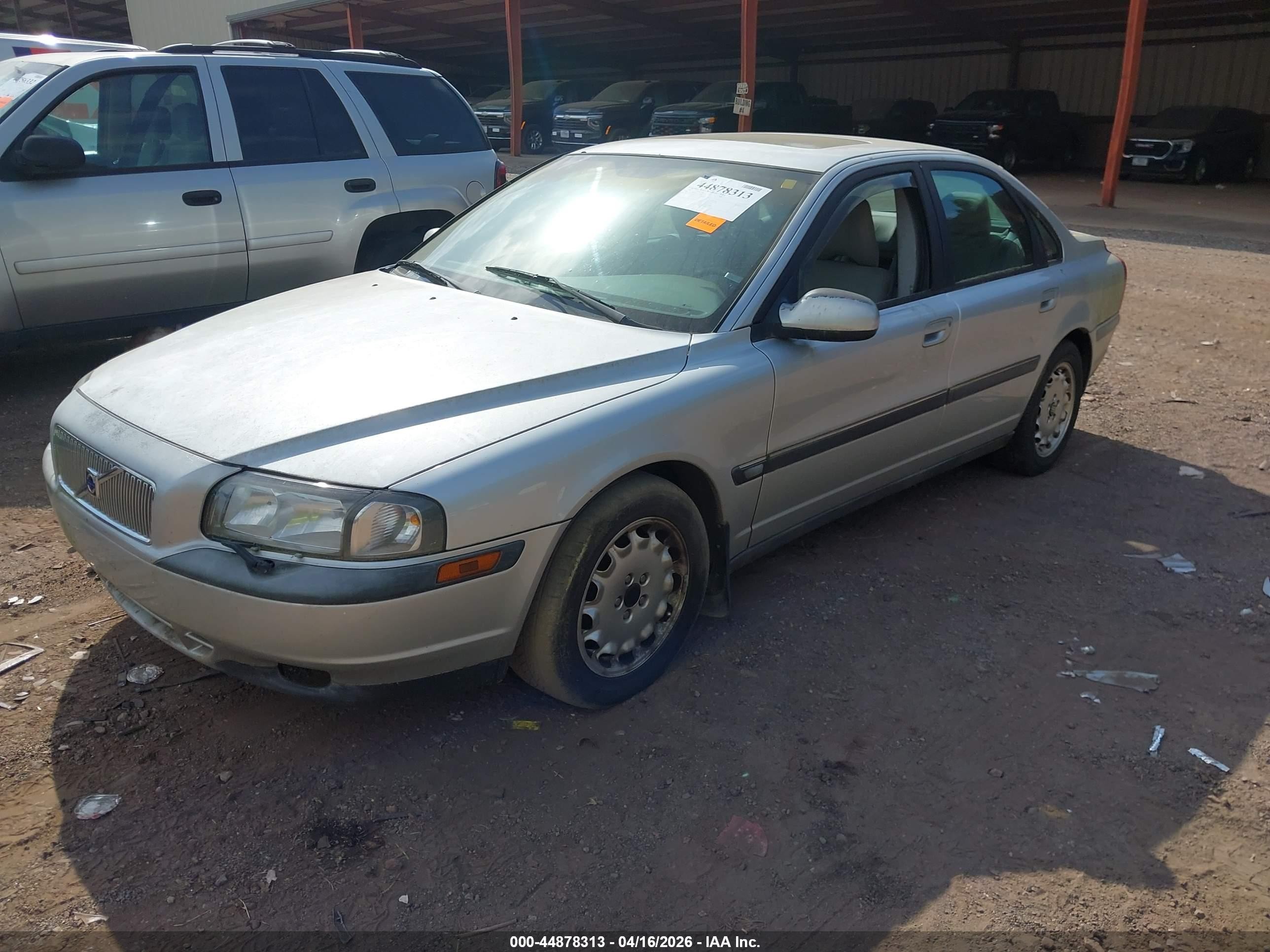 2000 Volvo S80 2.9 Silver vin: YV1TS94D7Y1068675