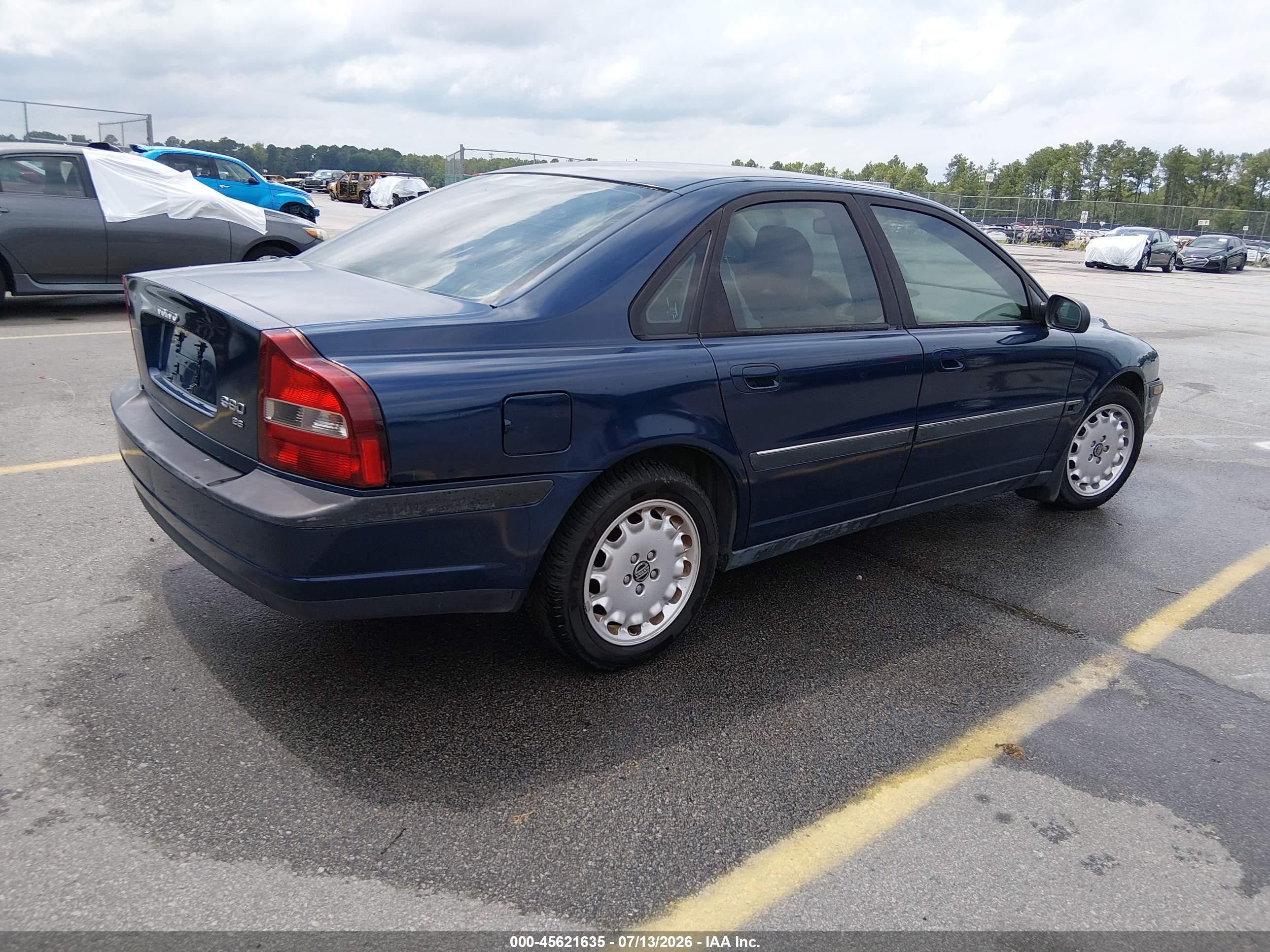 2000 Volvo S80 2.9 Blue vin: YV1TS94D8Y1066904