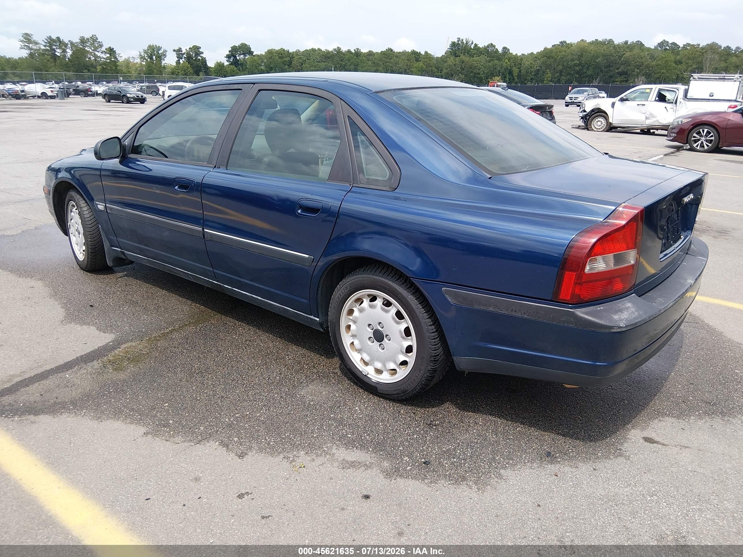 2000 Volvo S80 2.9 Blue vin: YV1TS94D8Y1066904
