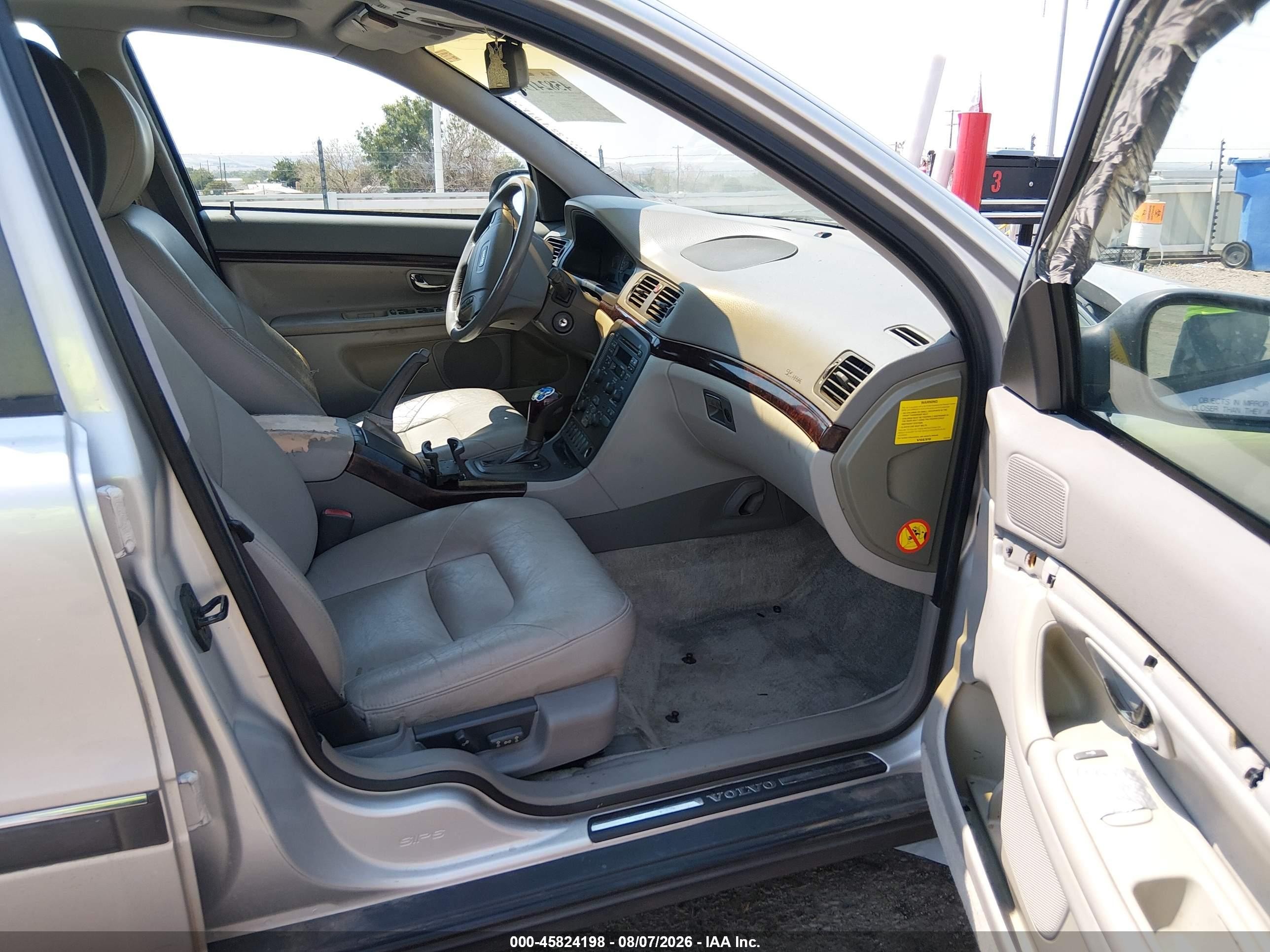 2000 Volvo S80 2.9 Gray vin: YV1TS94D9Y1100607