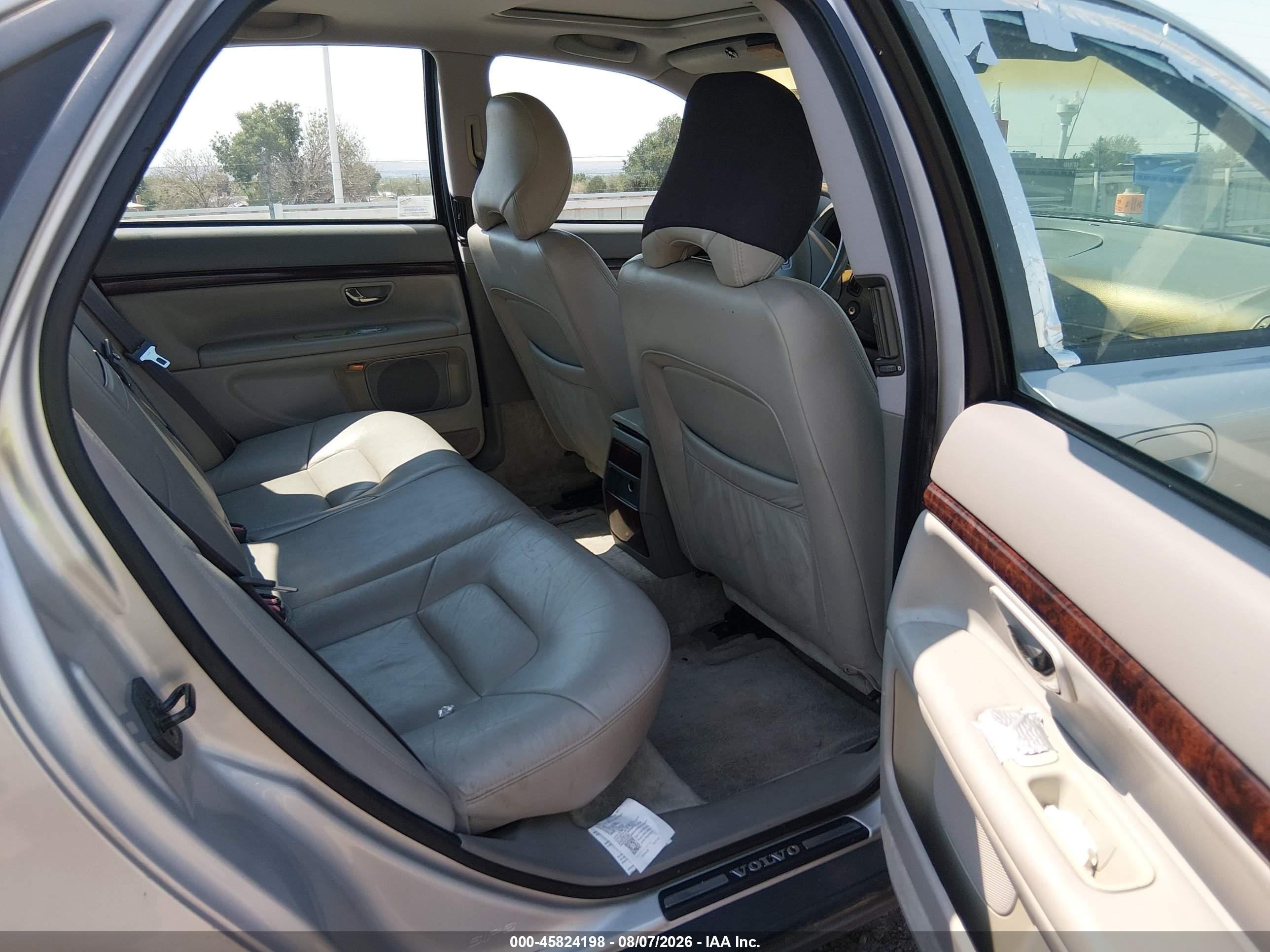 2000 Volvo S80 2.9 Gray vin: YV1TS94D9Y1100607
