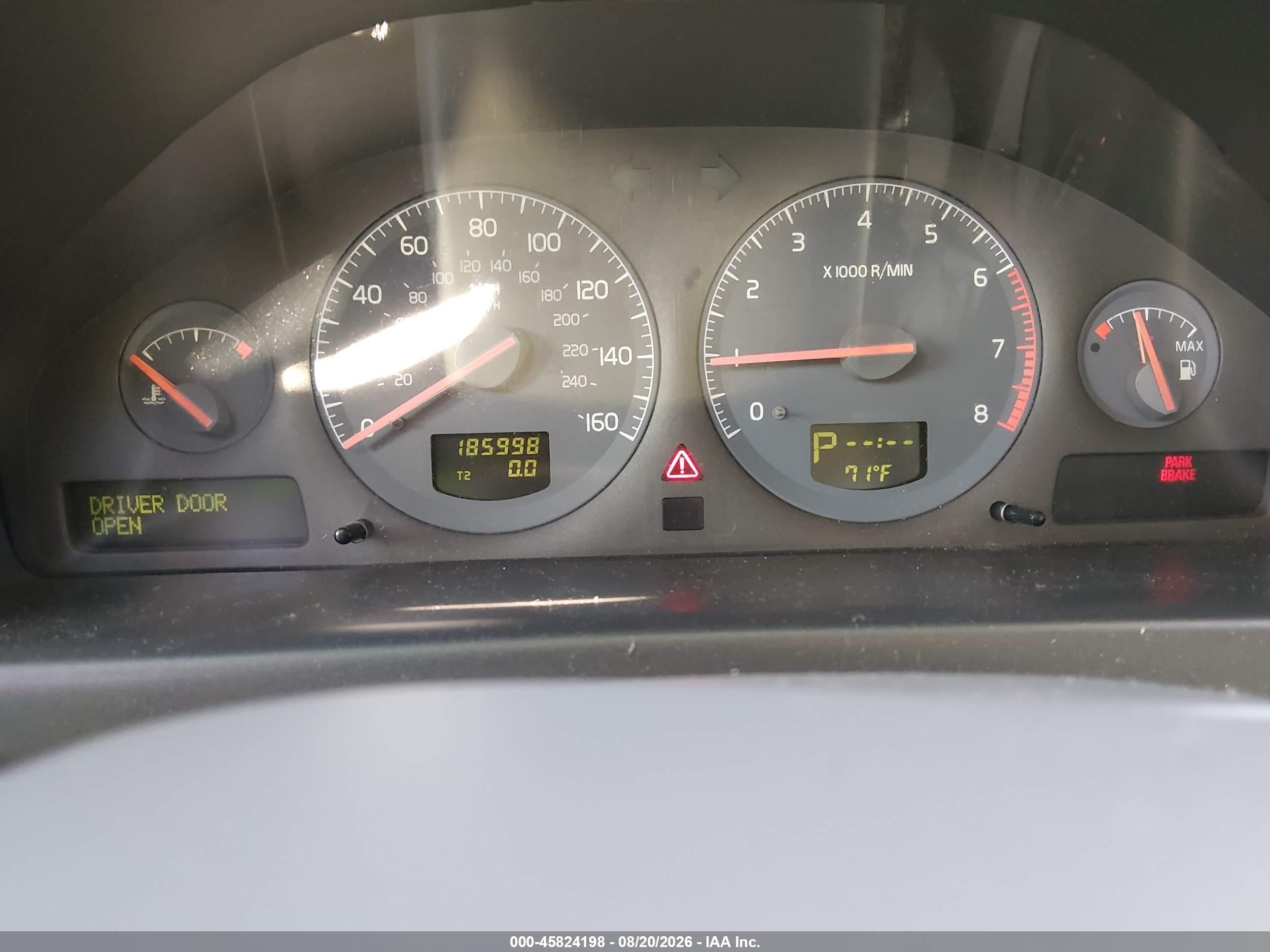 2000 Volvo S80 2.9 Gray vin: YV1TS94D9Y1100607