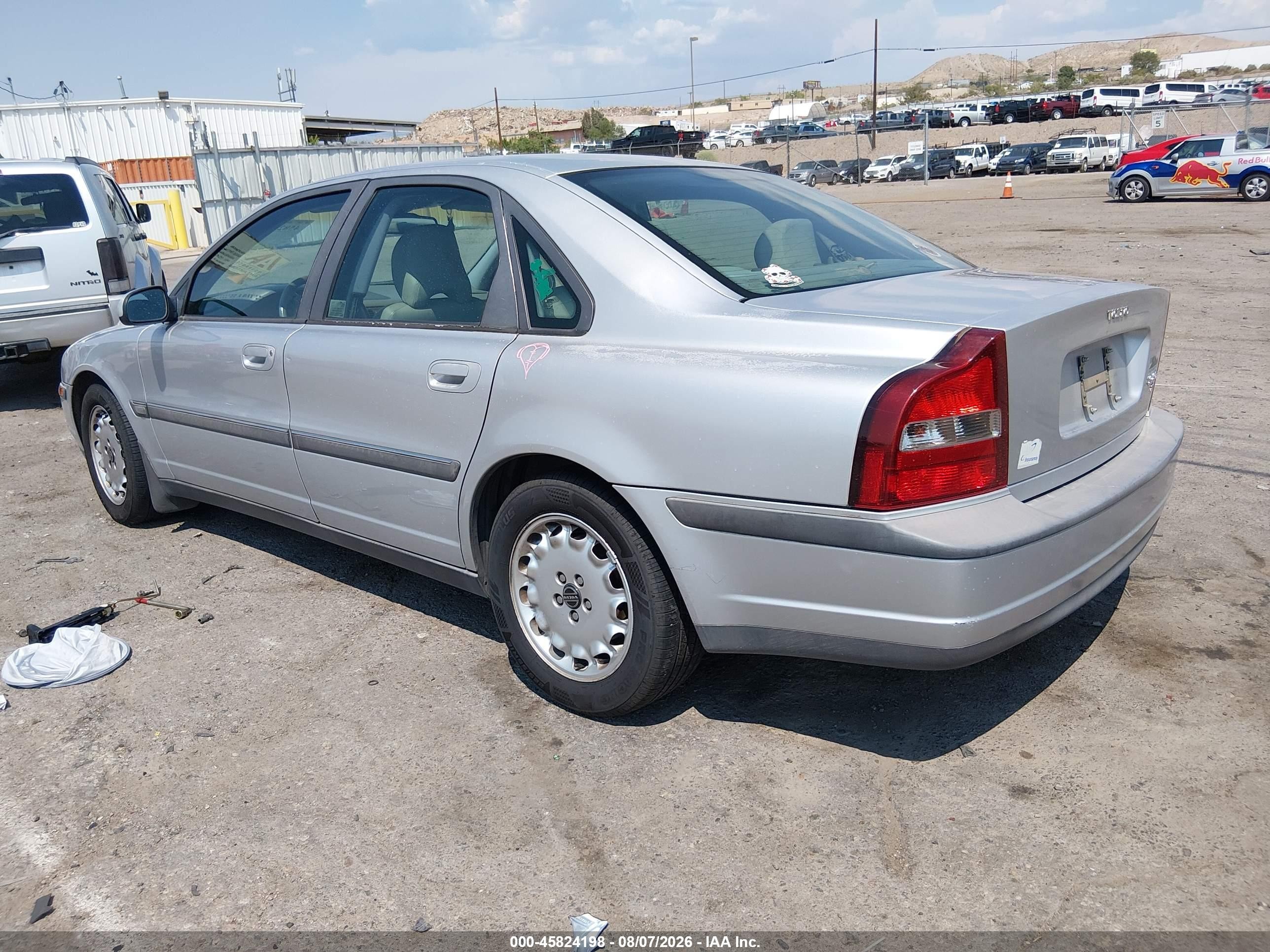 2000 Volvo S80 2.9 Gray vin: YV1TS94D9Y1100607