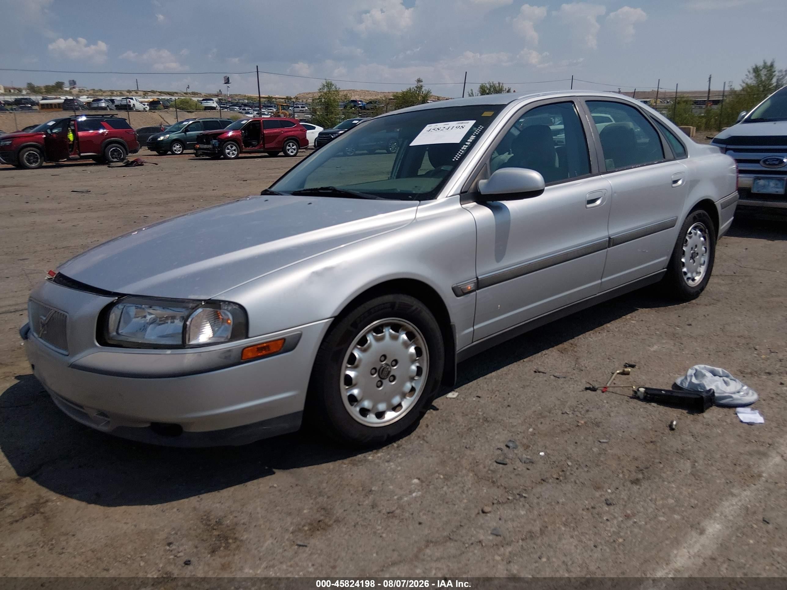 2000 Volvo S80 2.9 Gray vin: YV1TS94D9Y1100607