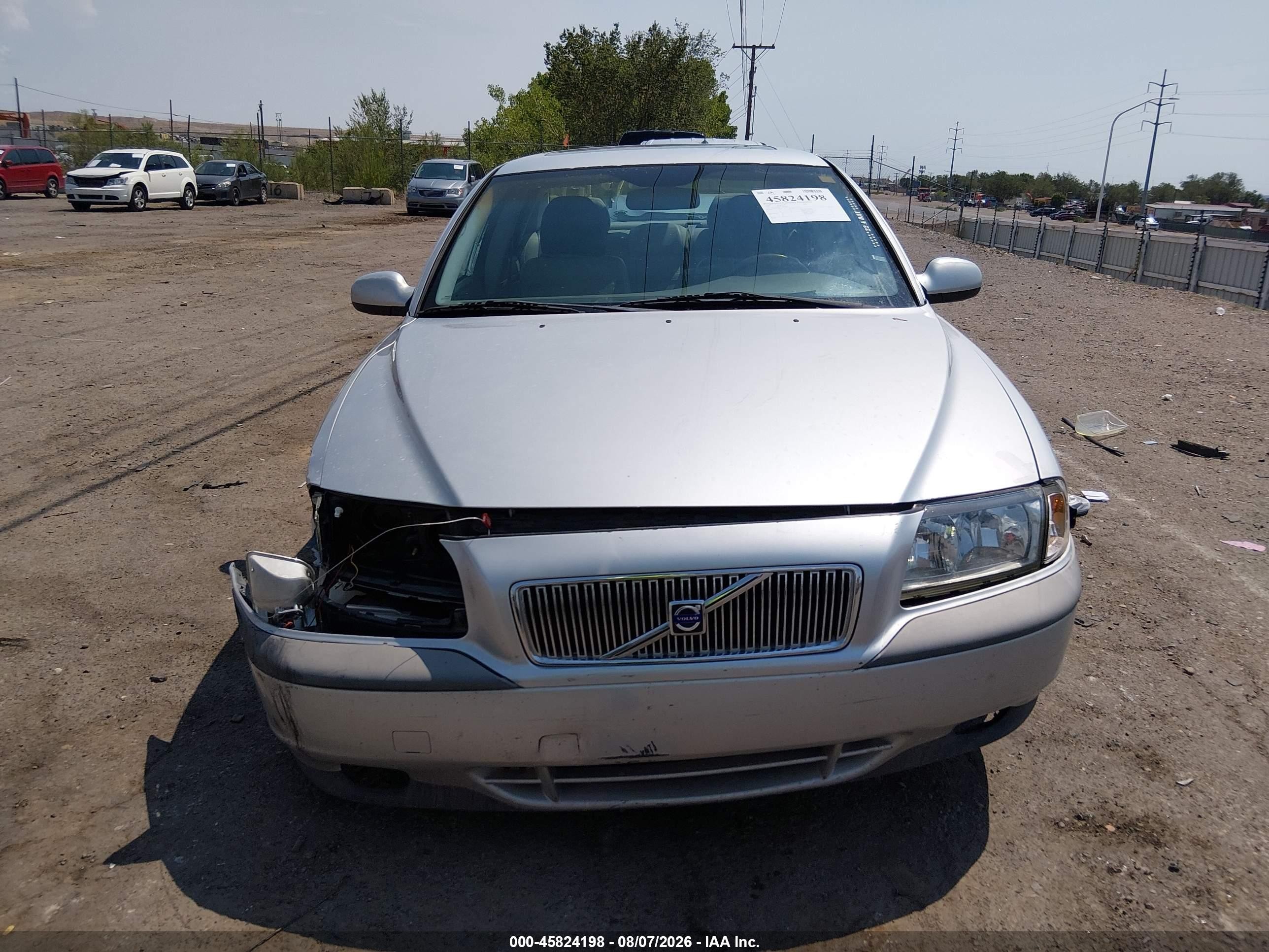 2000 Volvo S80 2.9 Gray vin: YV1TS94D9Y1100607
