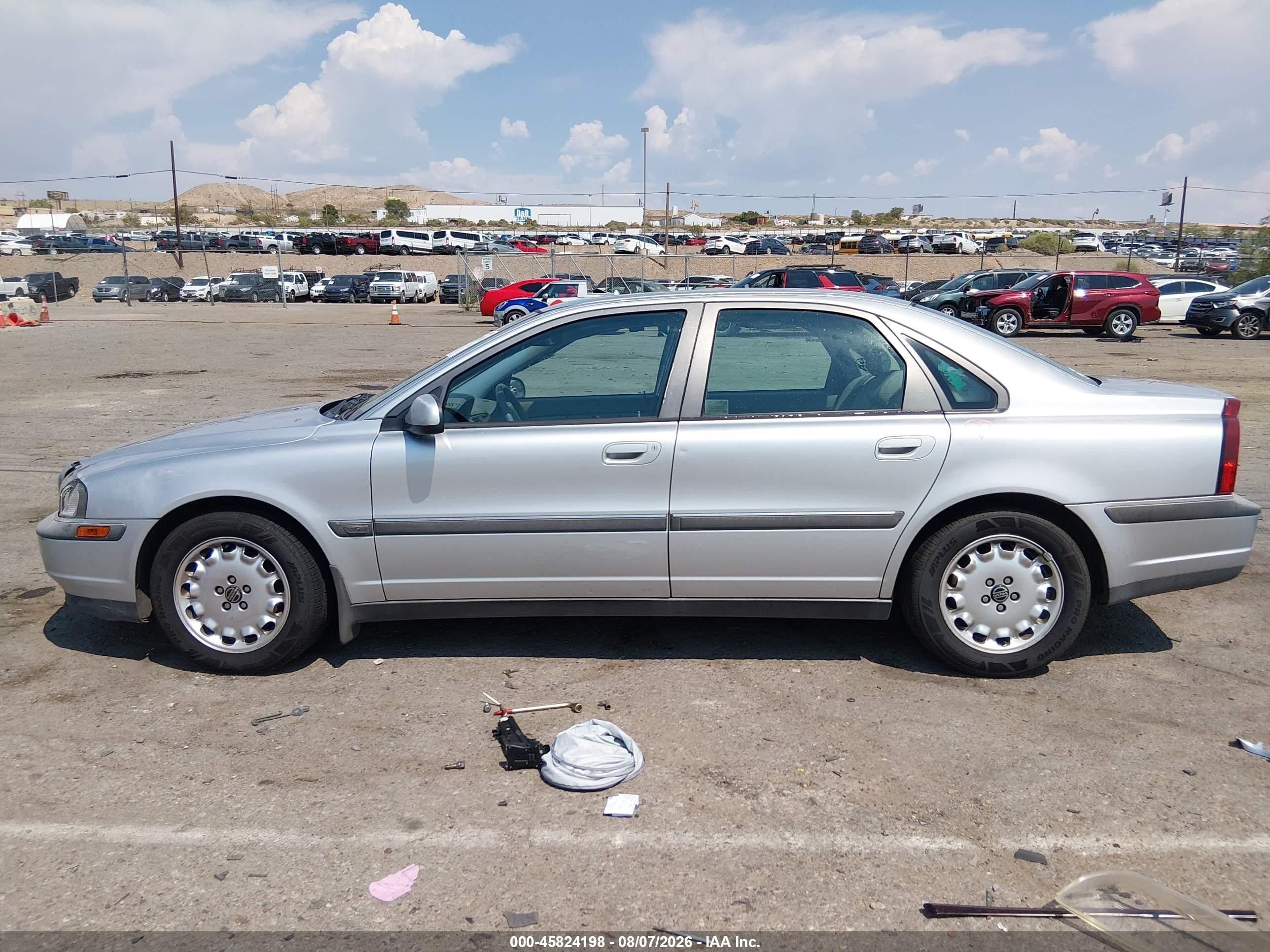 2000 Volvo S80 2.9 Gray vin: YV1TS94D9Y1100607