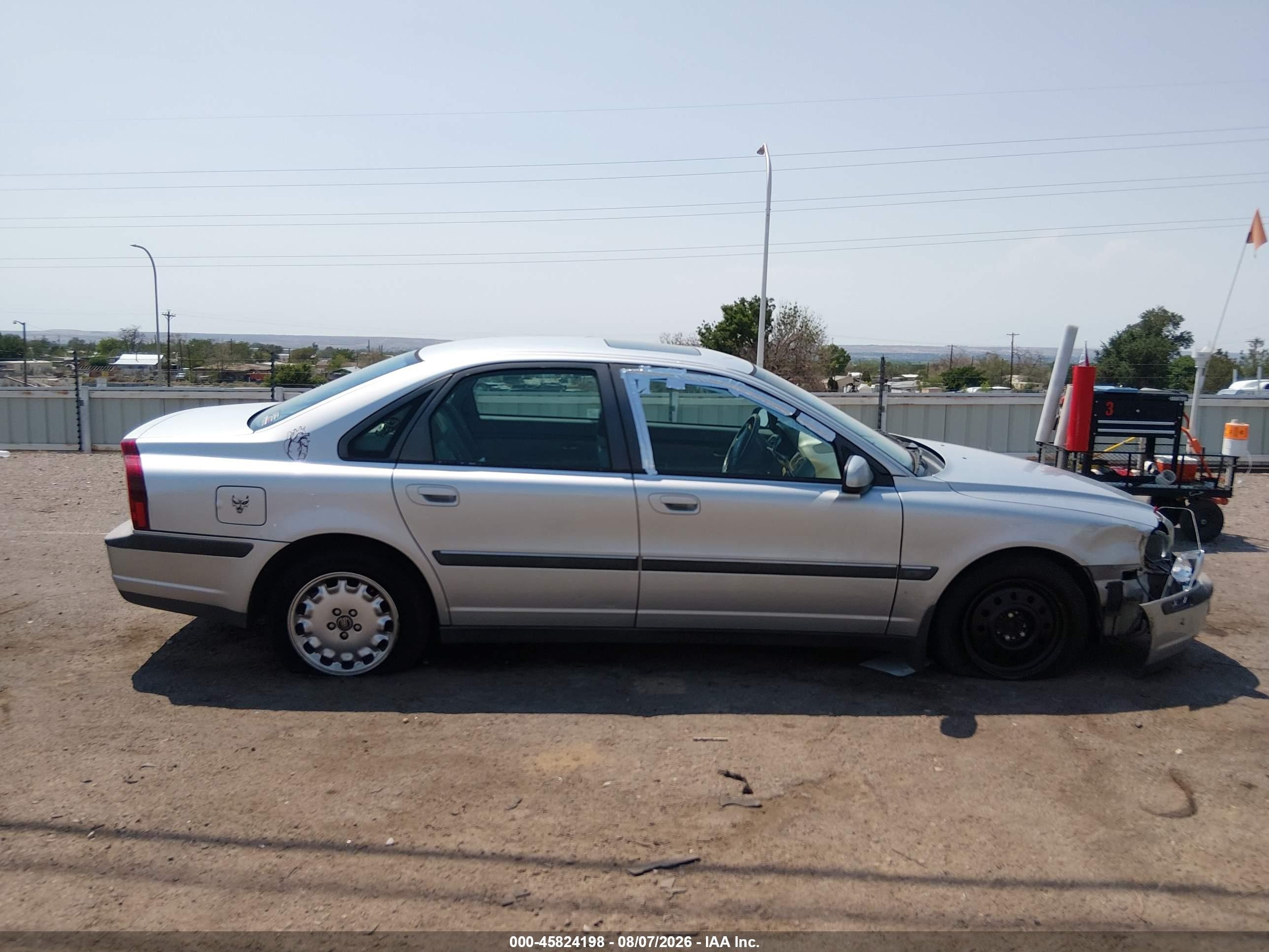 2000 Volvo S80 2.9 Gray vin: YV1TS94D9Y1100607