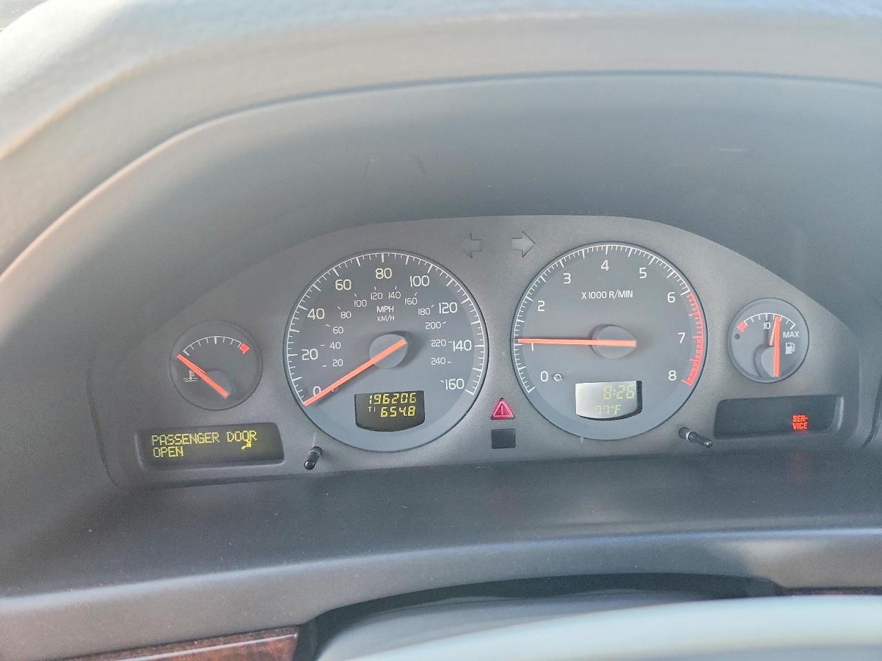 1999 Volvo S80 Charcoal vin: YV1TS97D0X1051162