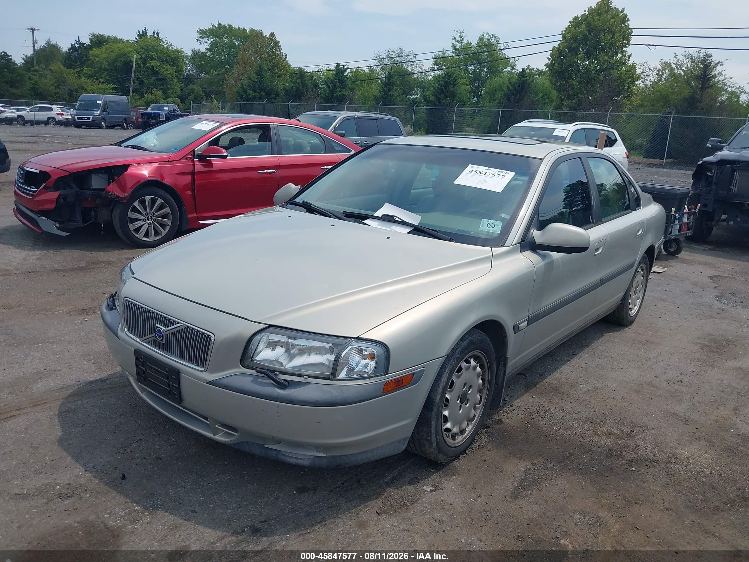 1999 Volvo S80 2.9 Gold vin: YV1TS97D1X1014265