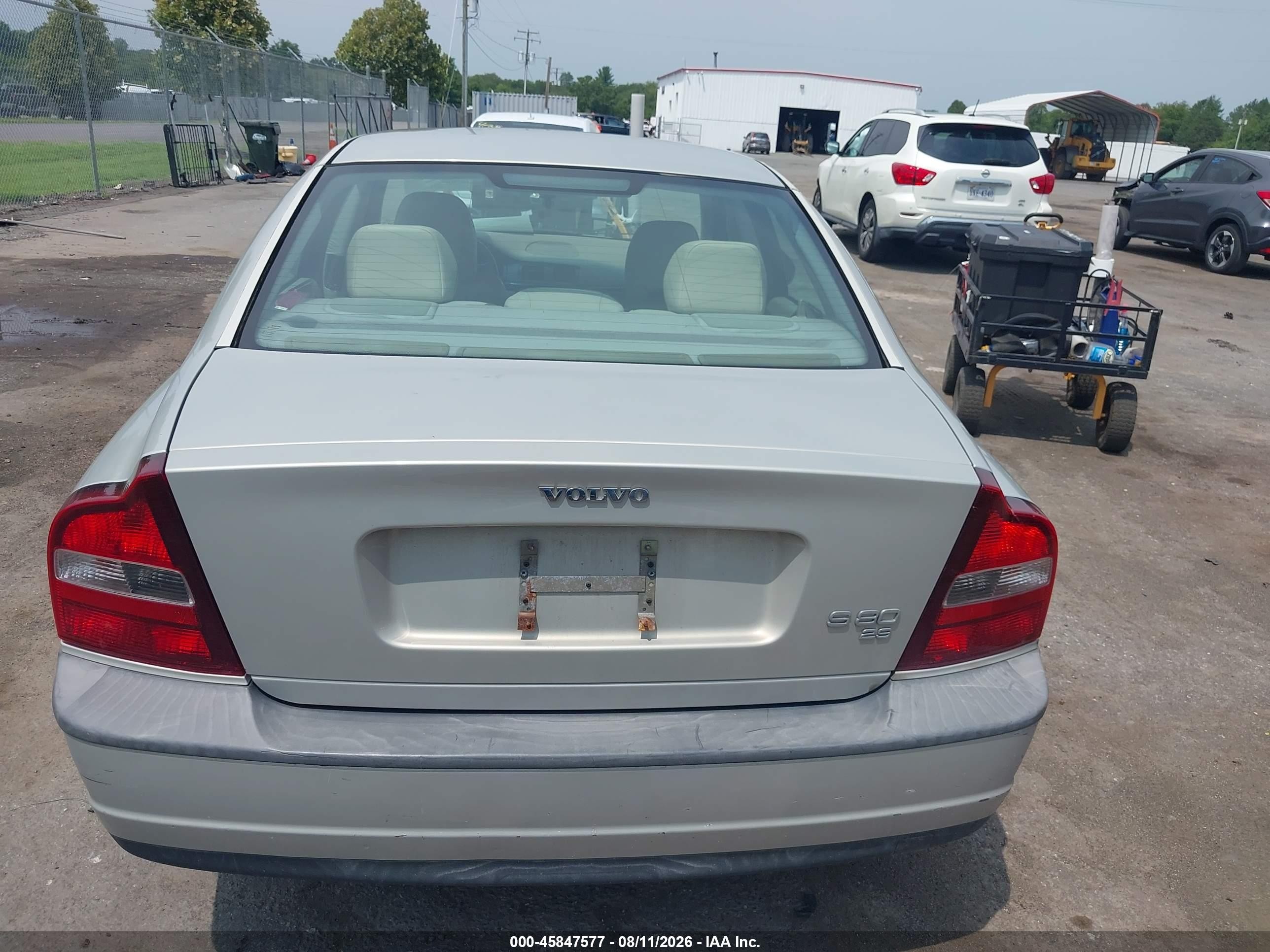 1999 Volvo S80 2.9 Gold vin: YV1TS97D1X1014265
