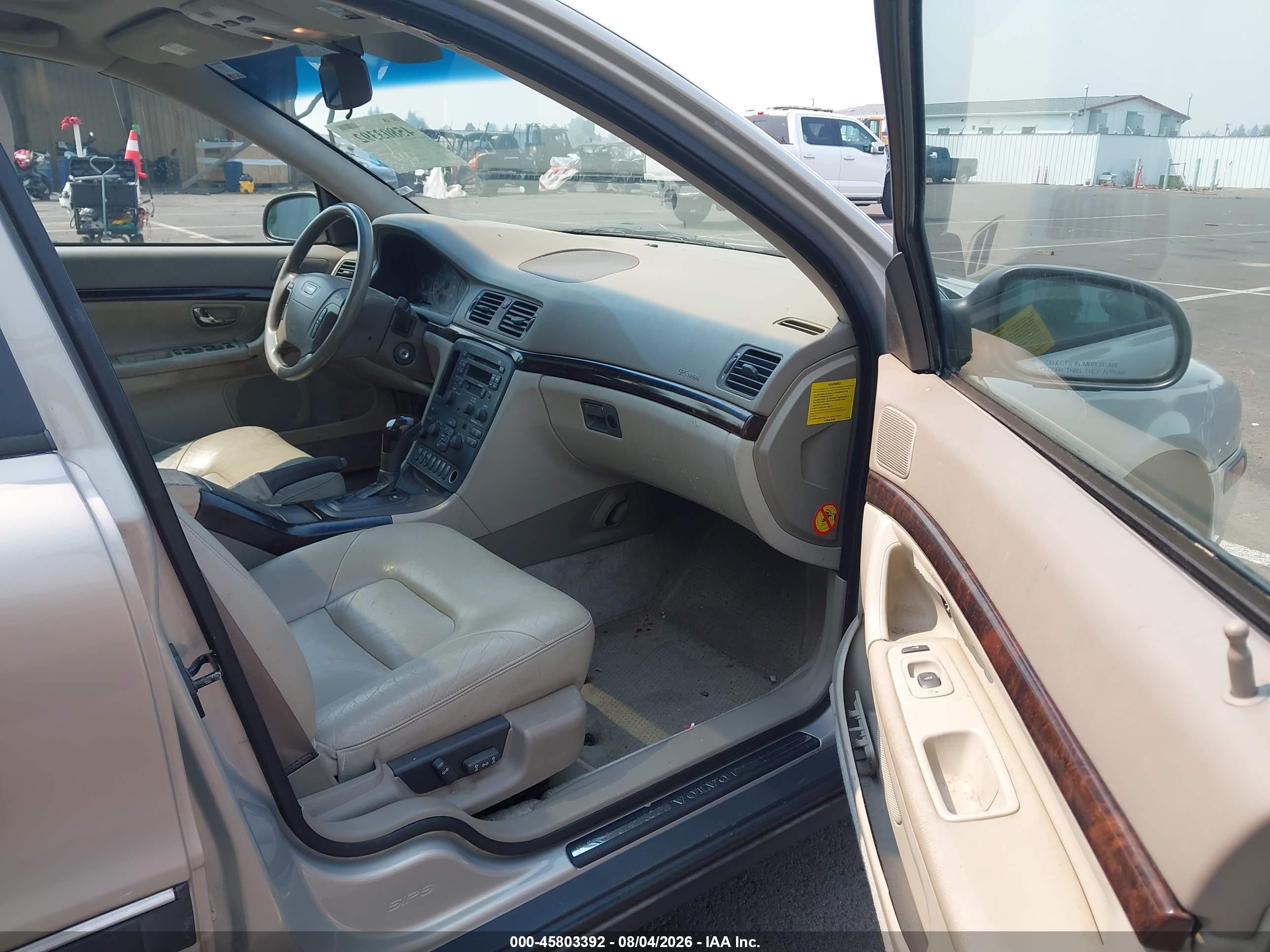 1999 Volvo S80 2.9 Silver vin: YV1TS97D7X1022726