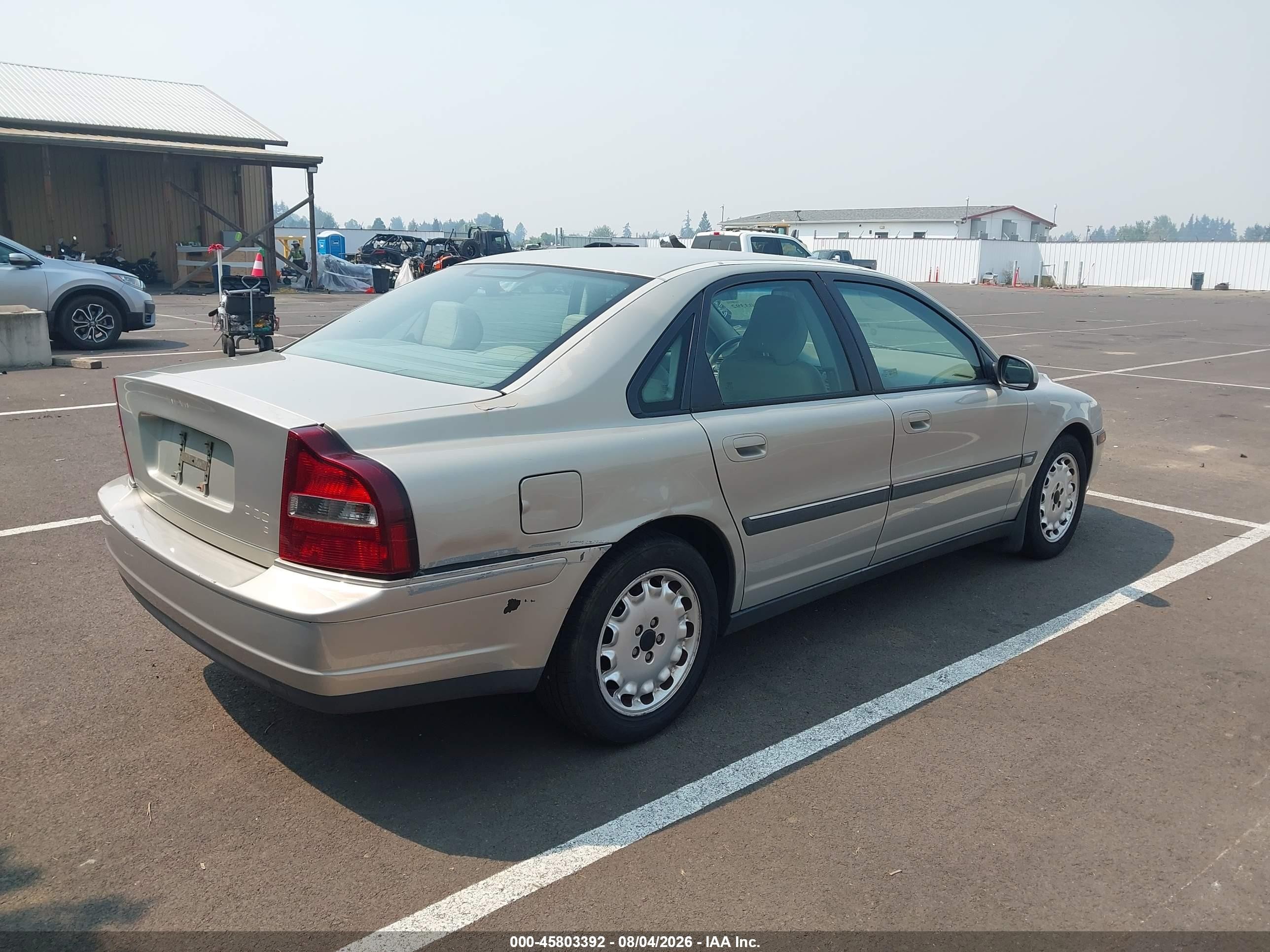 1999 Volvo S80 2.9 Silver vin: YV1TS97D7X1022726
