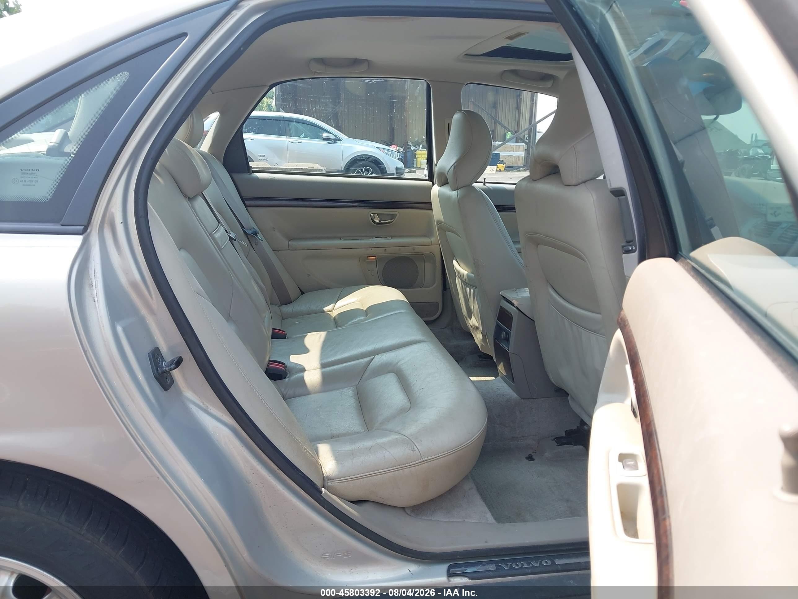 1999 Volvo S80 2.9 Silver vin: YV1TS97D7X1022726