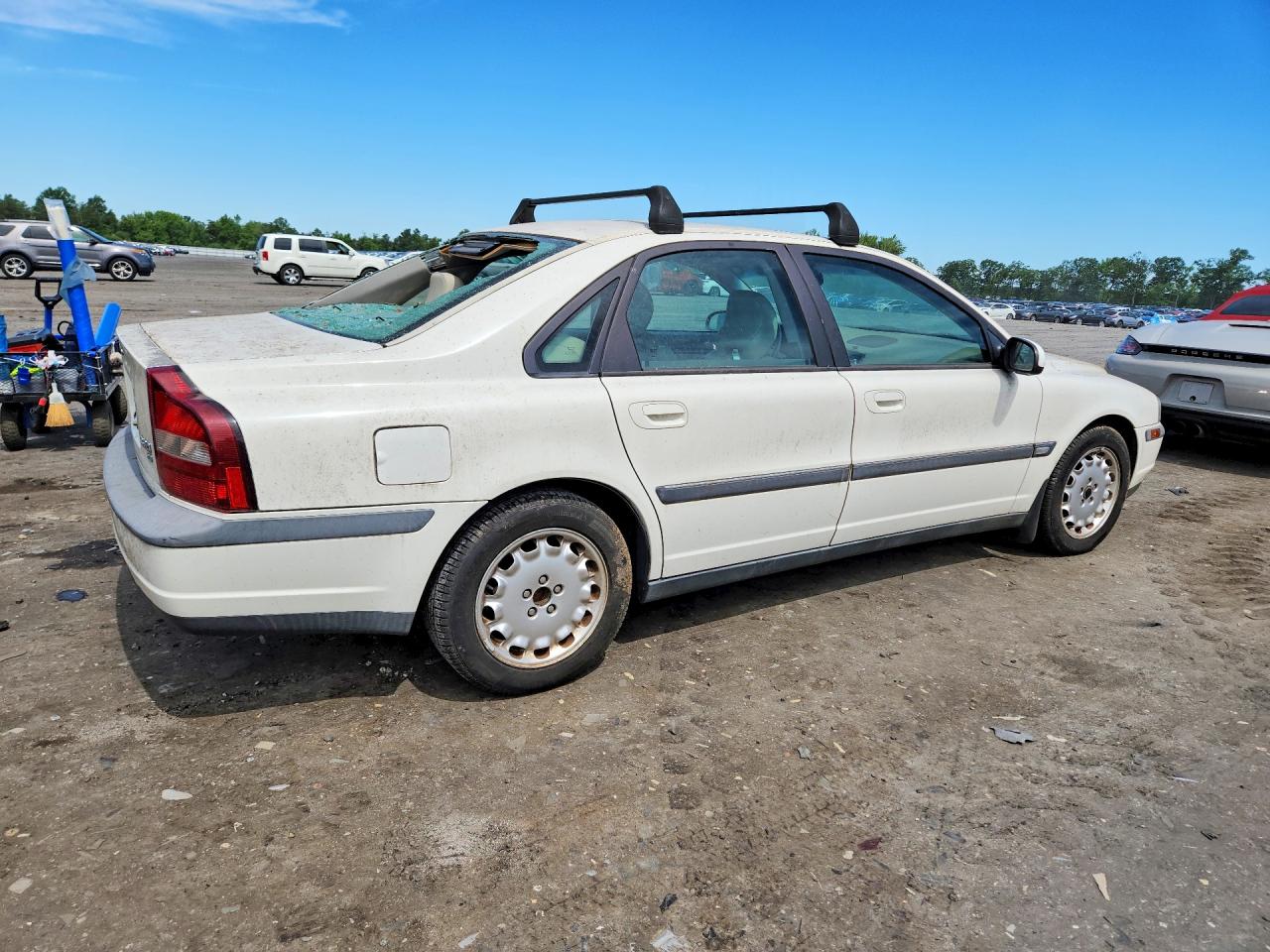1999 Volvo S80 White vin: YV1TS97D8X1023951
