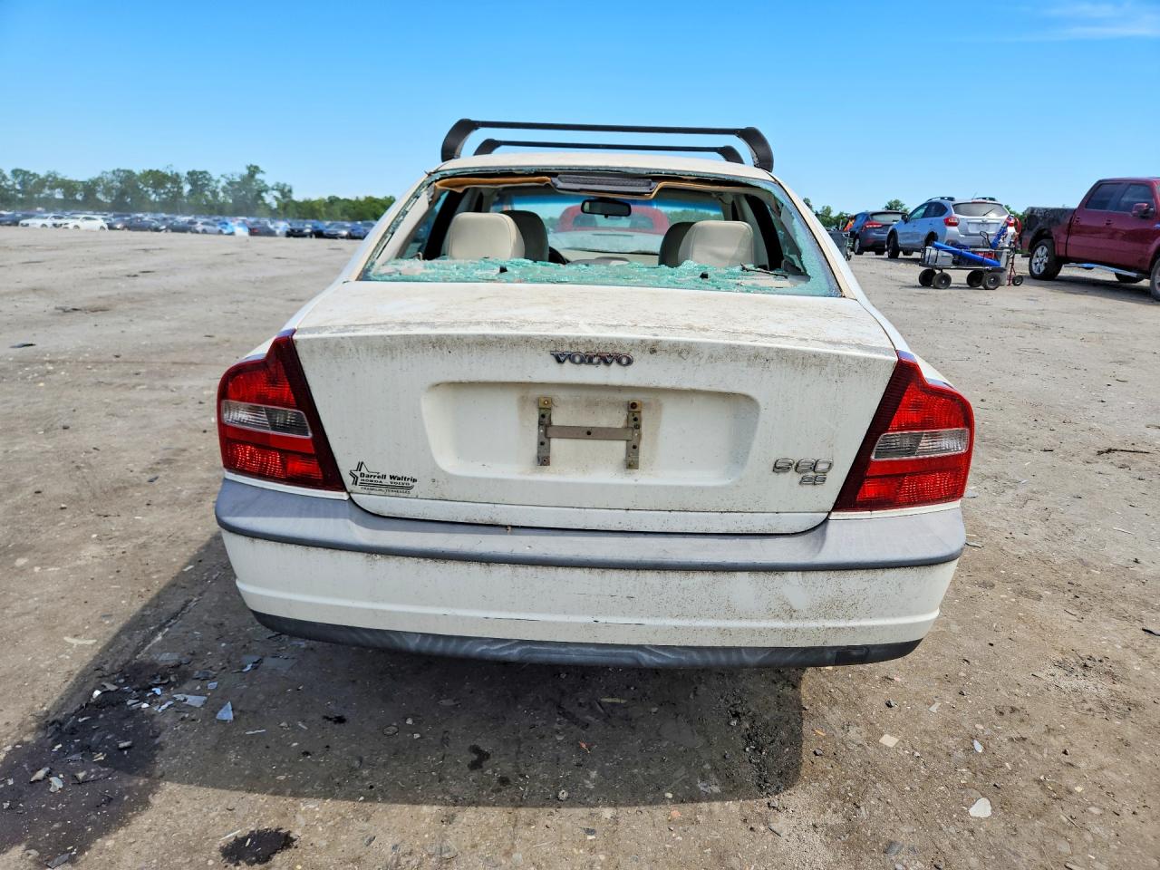 1999 Volvo S80 White vin: YV1TS97D8X1023951